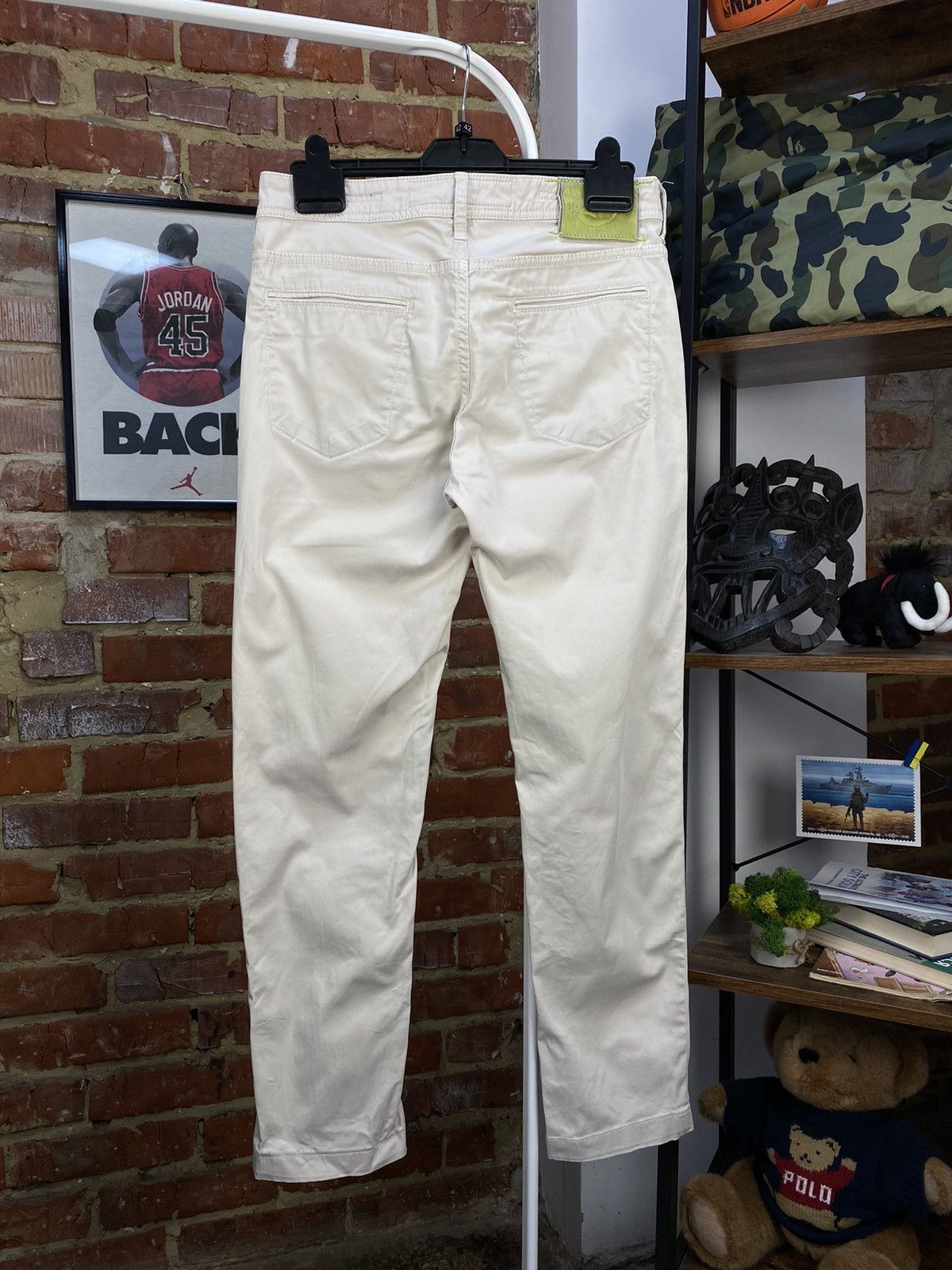 Jacob Cohen Jacob Cohen J606 Comfort Tailored Jeans Beige Chino Pants Size US 30 / EU 46 - 5 Thumbnail