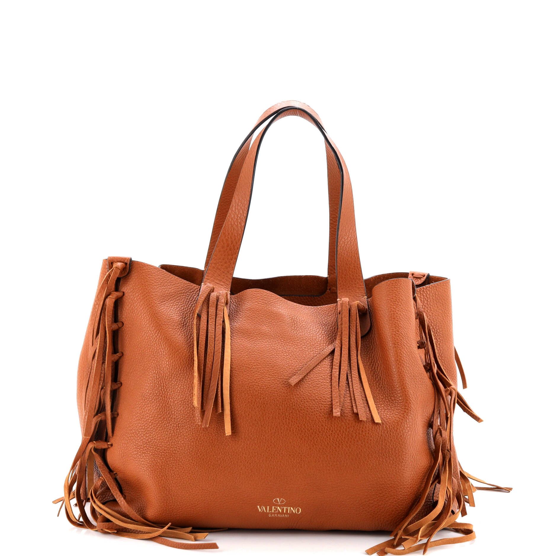 Valentino C-Rockee Fringe Tote Size ONE SIZE - 1 Thumbnail
