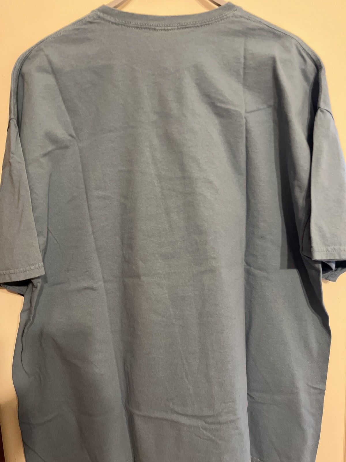 Vintage Blue T-shirt, spoof of Shepherd Fairey of George Bush Junior Size US XXL / EU 58 / 5 - 2 Thumbnail