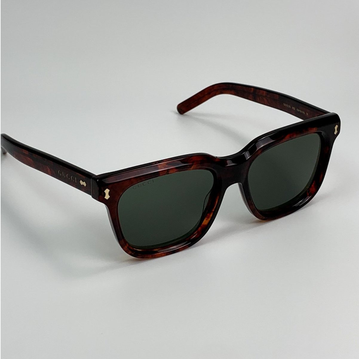 Gucci NEW Gucci GG1523S 002 Havana Gray Men Authentic Size ONE SIZE - 1 Thumbnail
