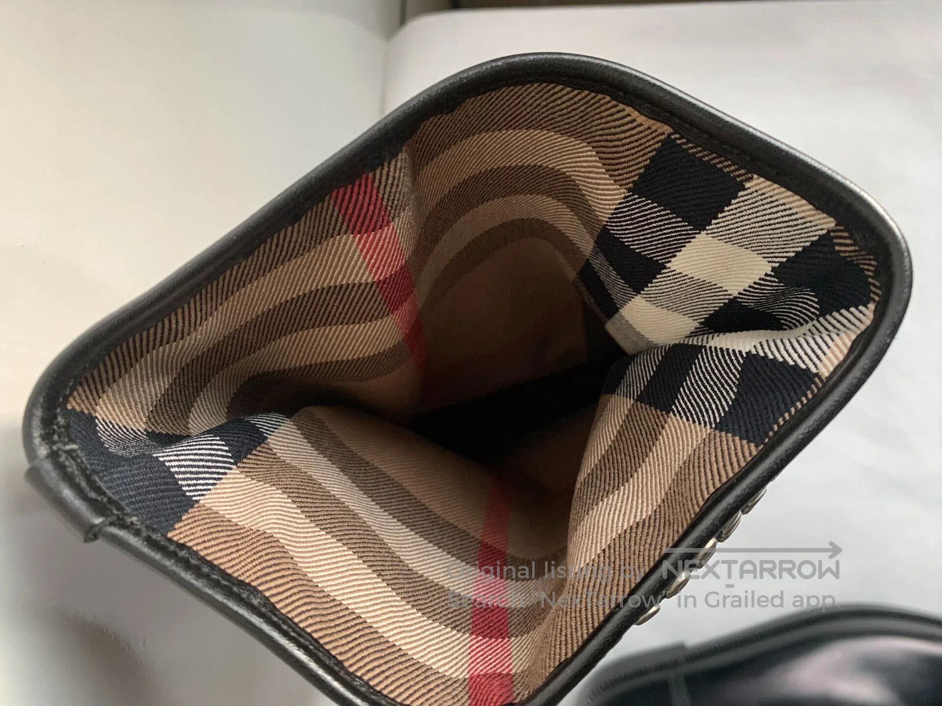 Burberry Burberry Black Rivet High Boots. Size US 6 / IT 36 - 7 Thumbnail