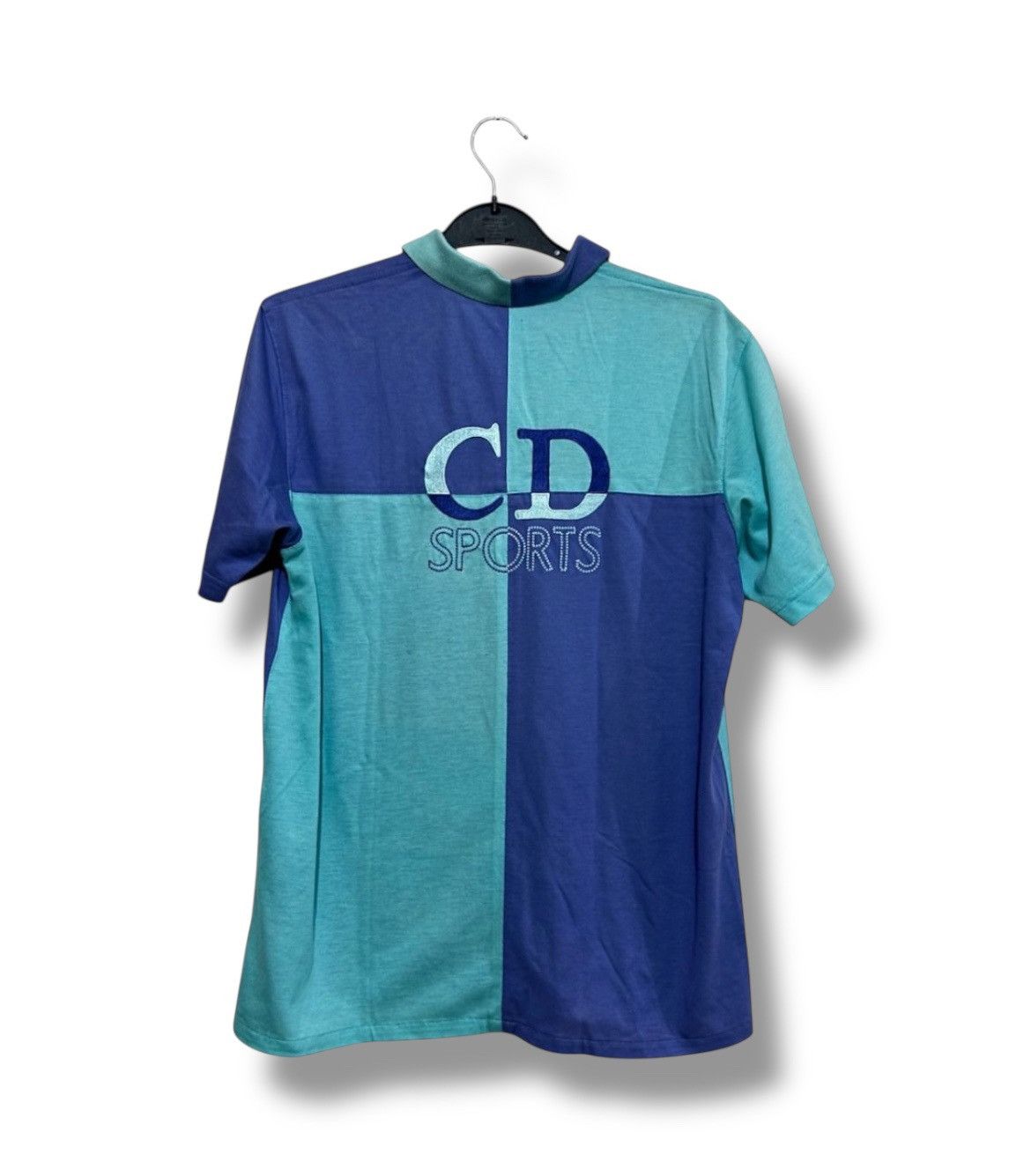 Dior Christian Dior Big “CD” Colorblock Poloshirt Size US M / EU 48-50 / 2 - 1 Thumbnail