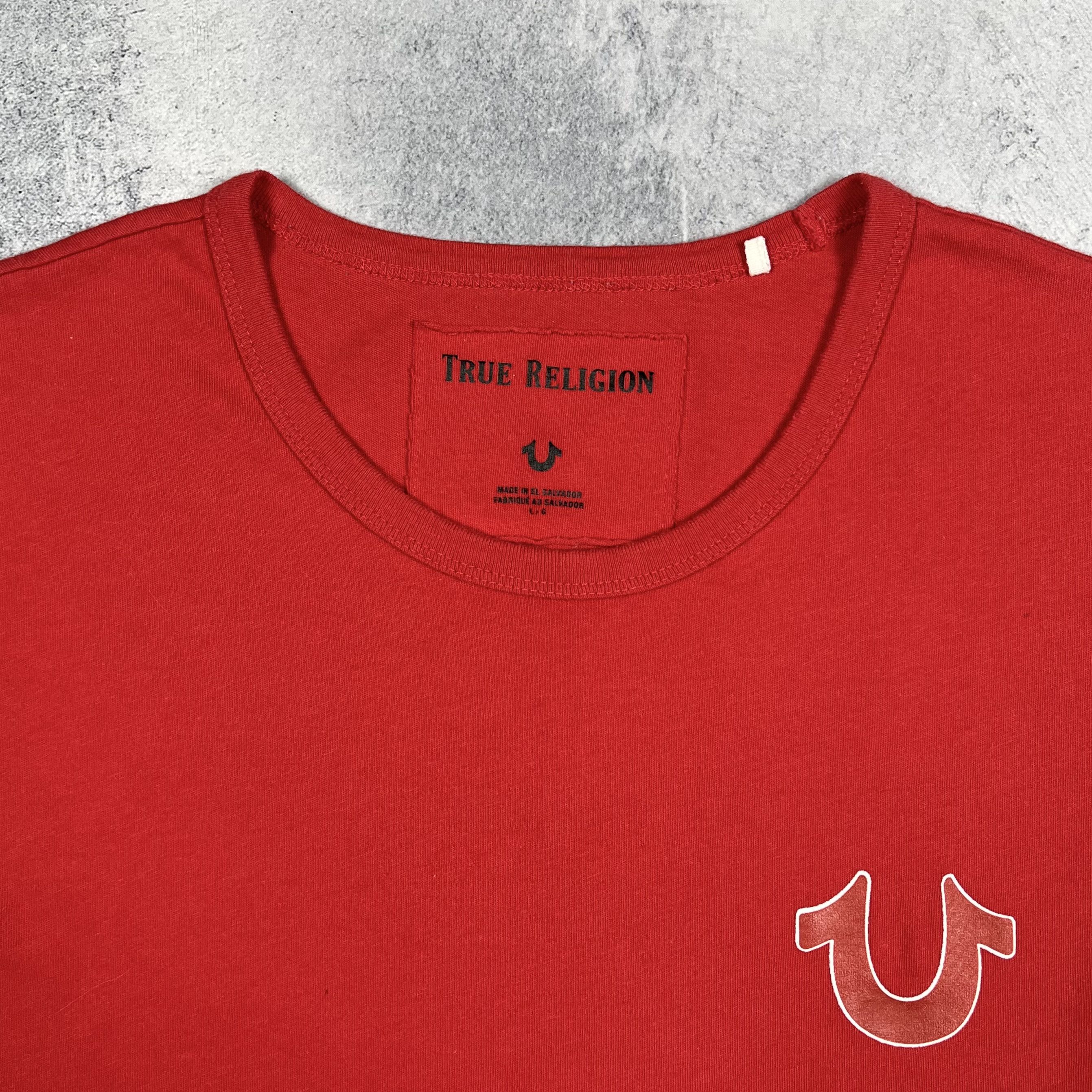 True Religion True Religion Big Buddha Logo Y2K Japanese T Shirt Size US L / EU 52-54 / 3 - 11 Thumbnail