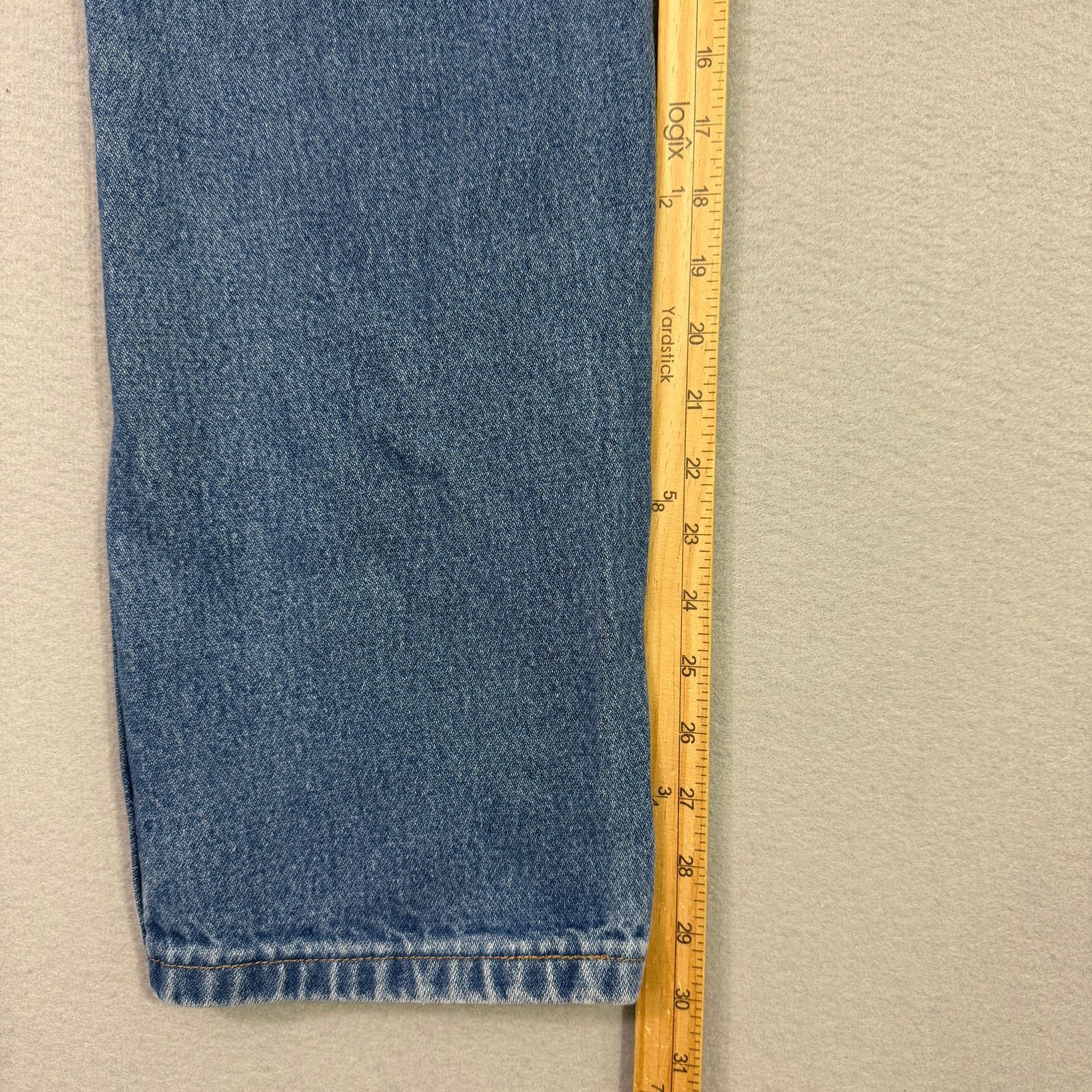Wrangler Vintage Wrangler Cowboy Cut Slim Fit Jeans Men's 33x30 Blue Size US 33 - 10 Thumbnail