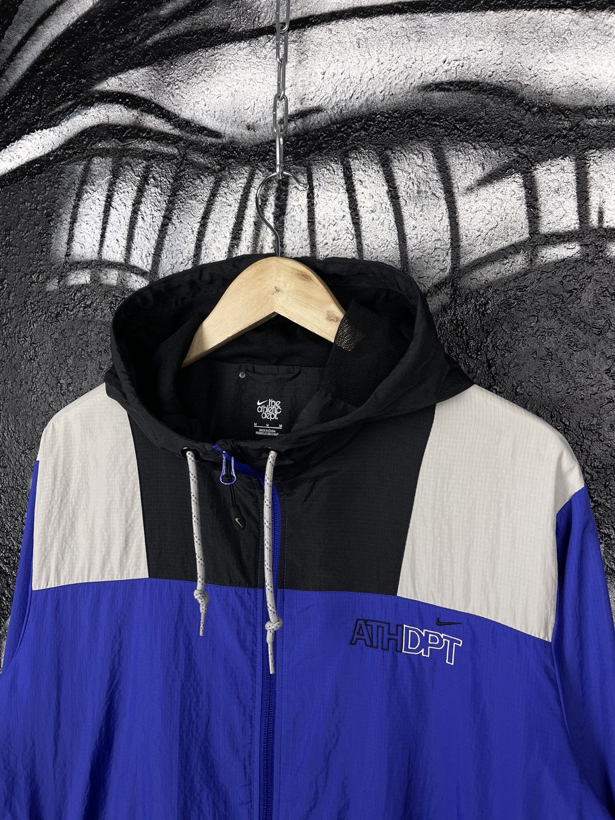 Nike Nike Athletic Depth Y2K Nylon Full Zip Light Jacket Size M Size US M / EU 48-50 / 2 - 5 Thumbnail