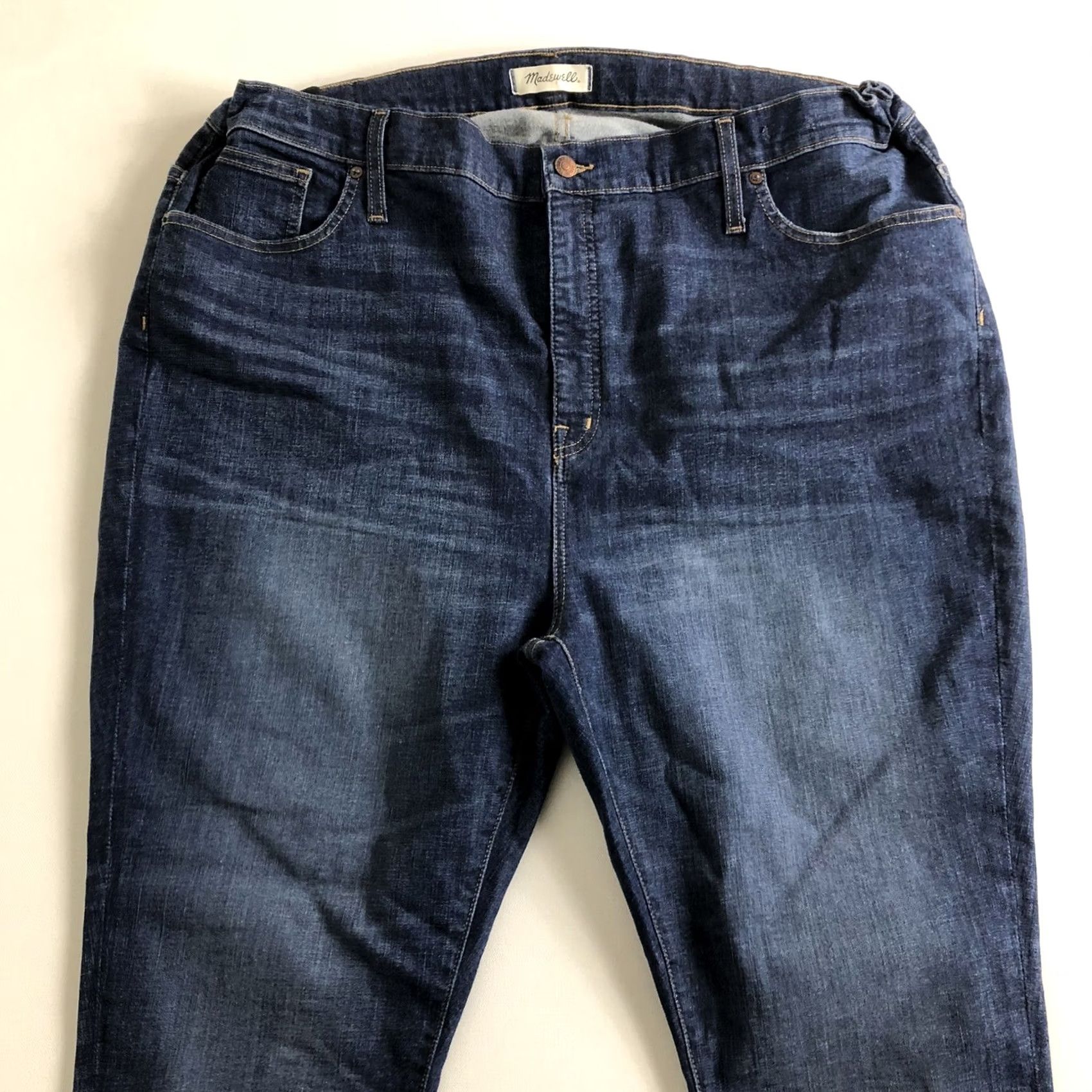 Madewell Madewell Womens Jeans Size 37 High Rise Skinny Stretch Denim 10 inch Waist 5-Pocket Slim Modern Blue Womens Size 25" / US 0 / IT 36 - 3 Thumbnail