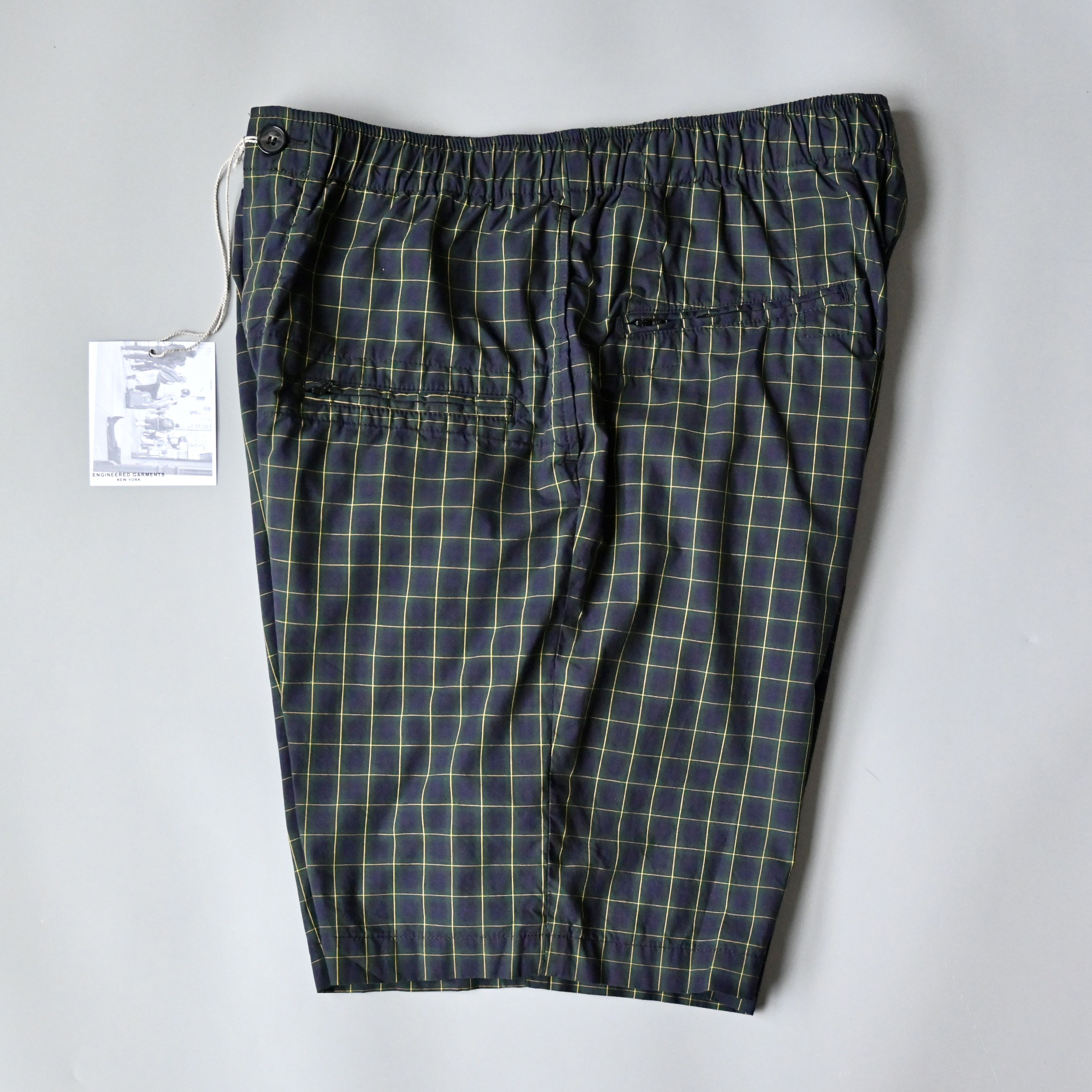 Engineered Garments UNUSED, Engineered Garments Ghurka Easy Shorts Green tartan Size US 36 / EU 52 - 2 Thumbnail