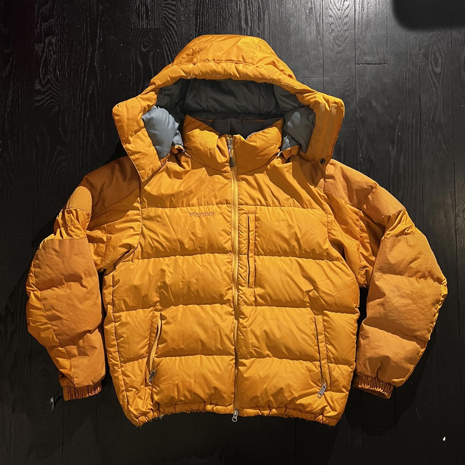 Marmot Vintage Marmot Down Fill Puffer Jacket Orange Size US XL / EU 56 / 4 - 1 Thumbnail