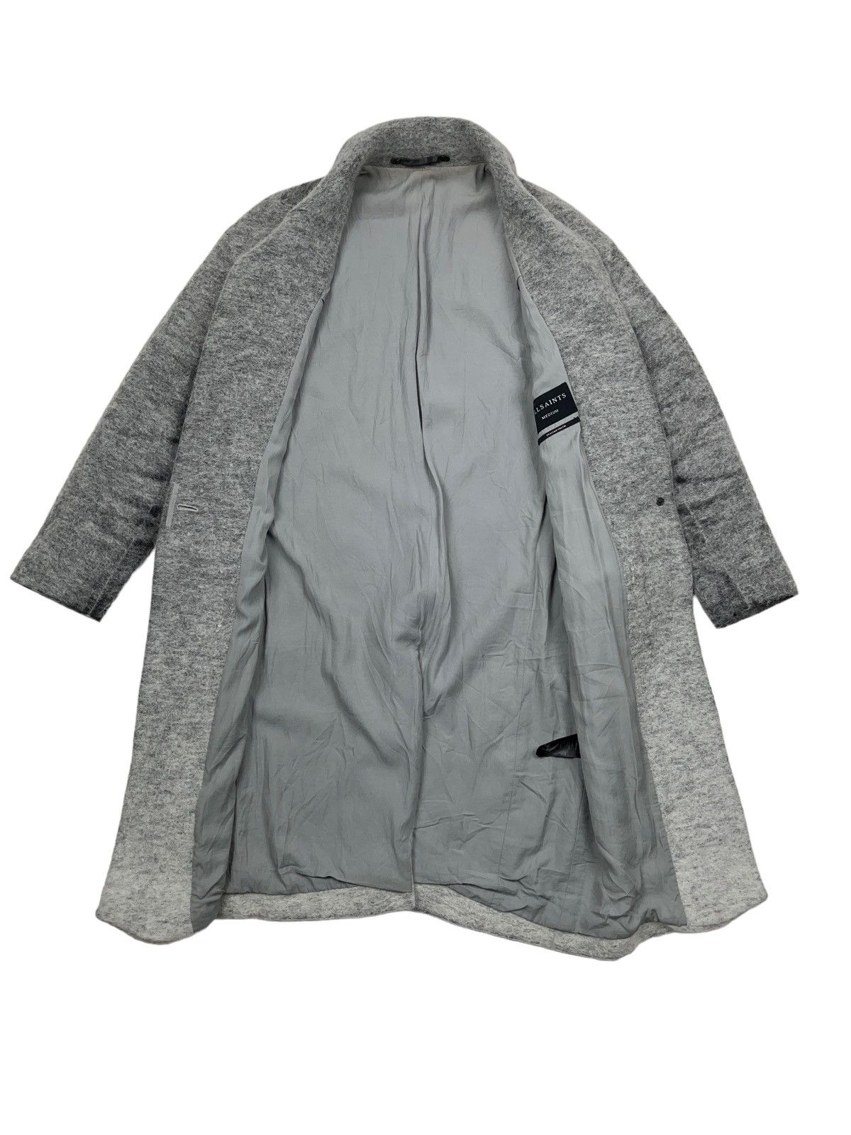 Allsaints Allsaints Sancia Ricci Gradient Ombré Wool Coat Size M / US 6-8 / IT 42-44 - 3 Thumbnail