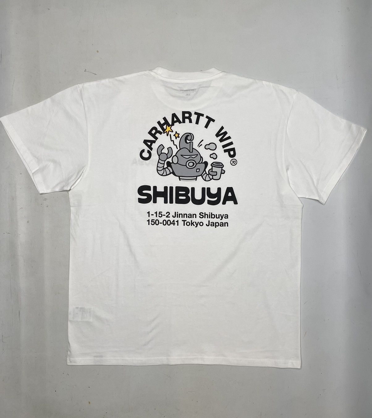 Carhartt Wip Carhartt Wip Open Store Shibuya T-shirt size XXL white new Size US XXL / EU 58 / 5 - 8 Thumbnail
