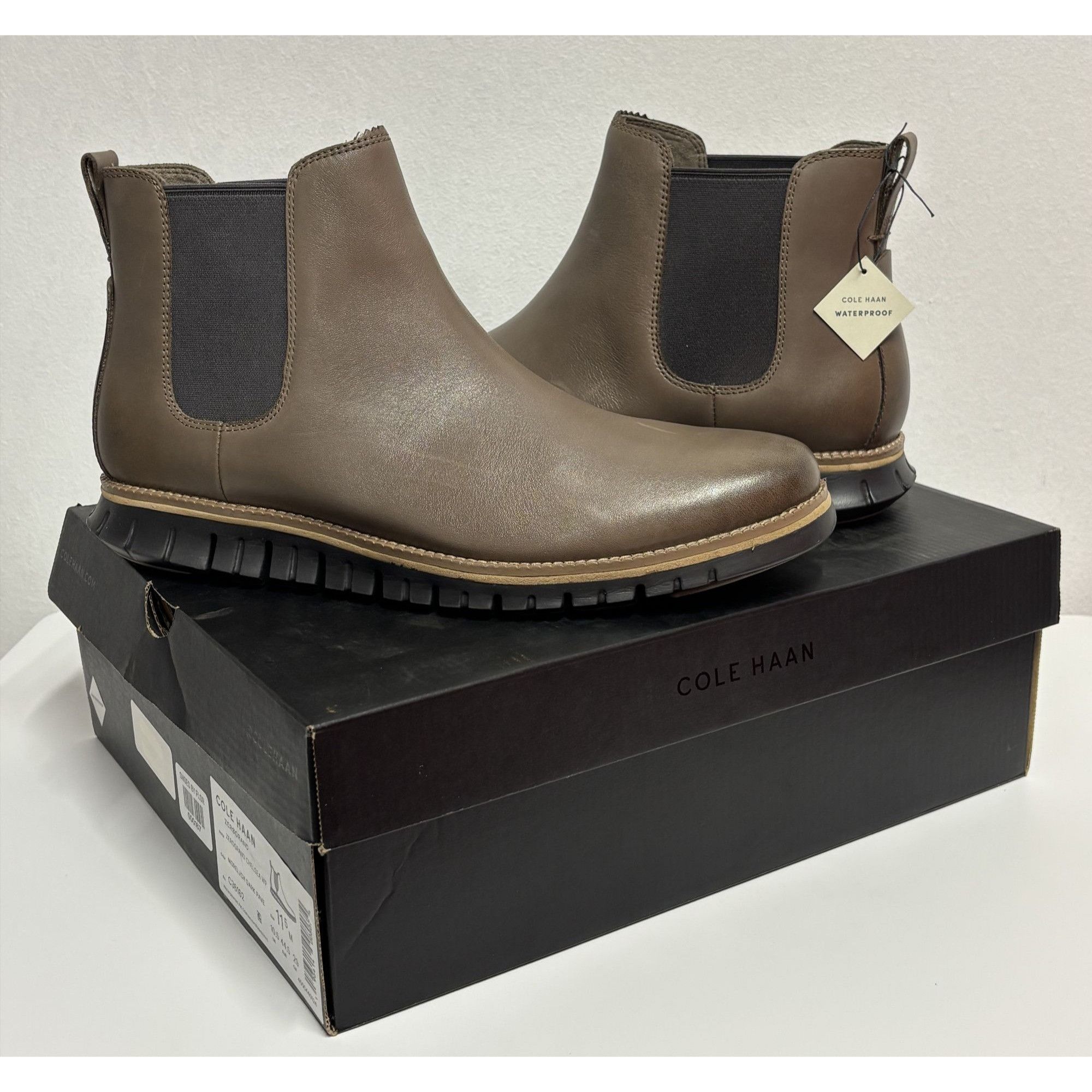 Cole Haan COLE HAAN / Zerogrand / Brown / Waterproof / Boots / Size 1 Size US 11.5 / IT 41.5 - 7 Thumbnail