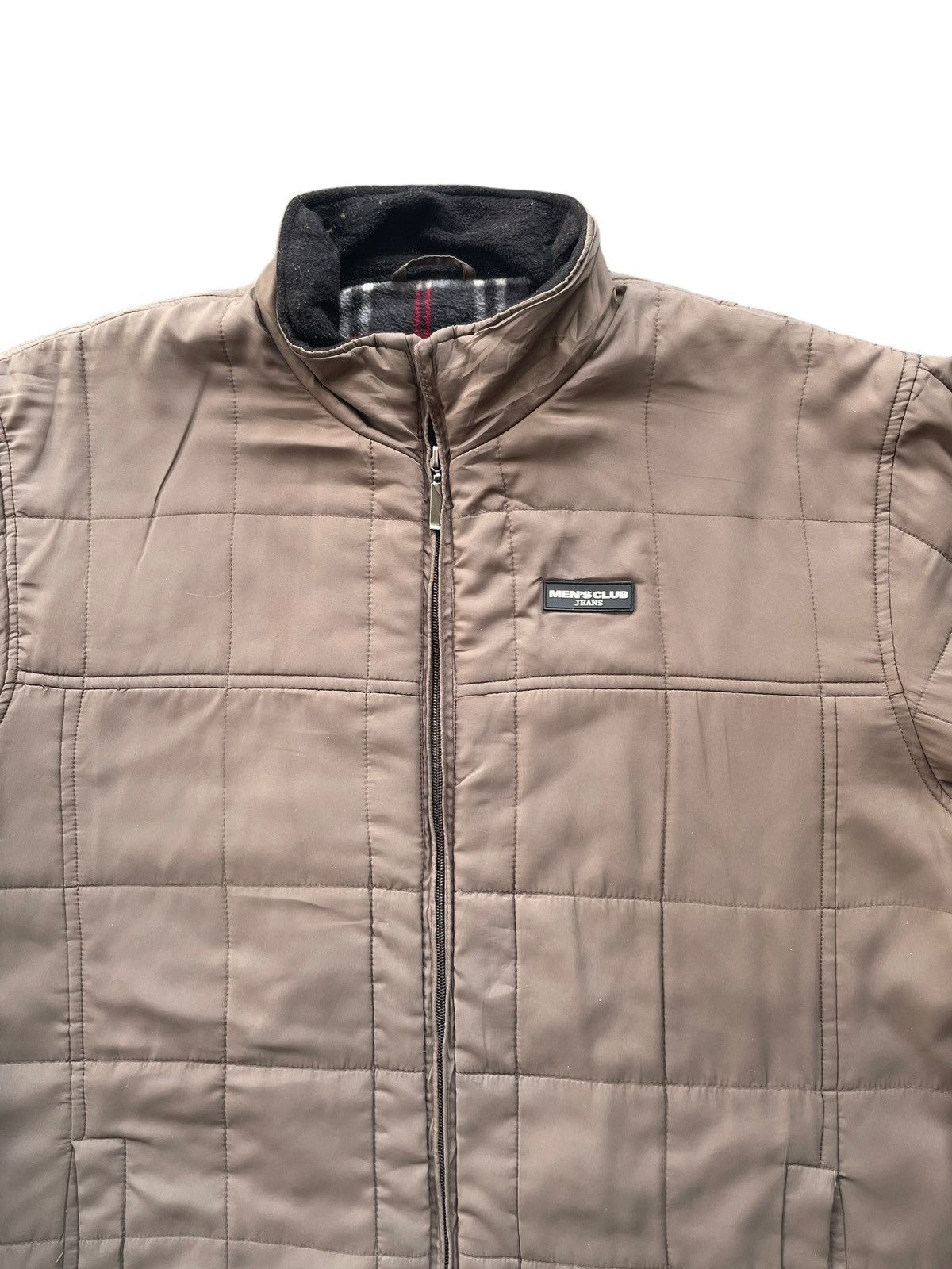 Japanese Brand Mens Club Jeans Quilted Jacket Size US L / EU 52-54 / 3 - 3 Thumbnail