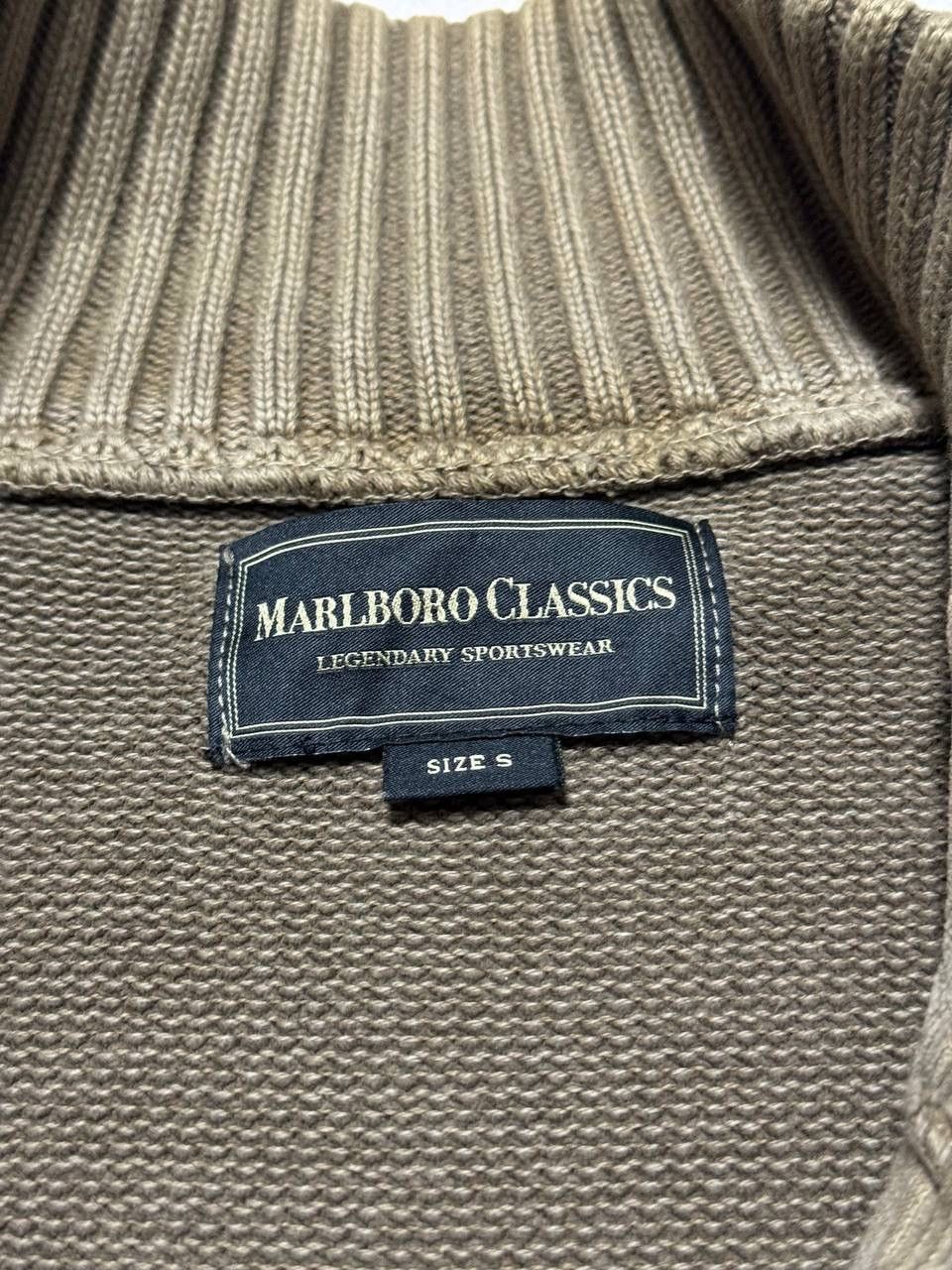 Marlboro Classics Vintage Marlboro Classic Jacket Sweater Knit Mens y2k 90s Size US S / EU 44-46 / 1 - 8 Thumbnail