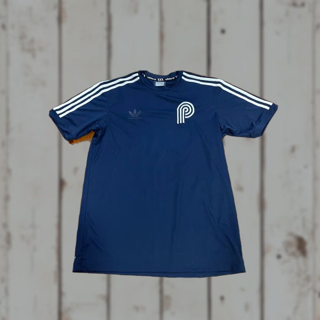 Adidas adidas Soccer Jersey Mens M Skateboarding Premier 2016 Capsule Collection Blue Short Sleeve Crew Neck Pullover Breathable Lightweight Quick Dry Size US M / EU 48-50 / 2 - 1 Thumbnail