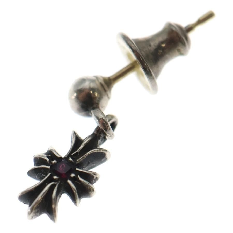 Chrome Hearts Chrome Hearts Ruby Tiny CH Cross Drop Earring Size ONE SIZE - 5 Thumbnail