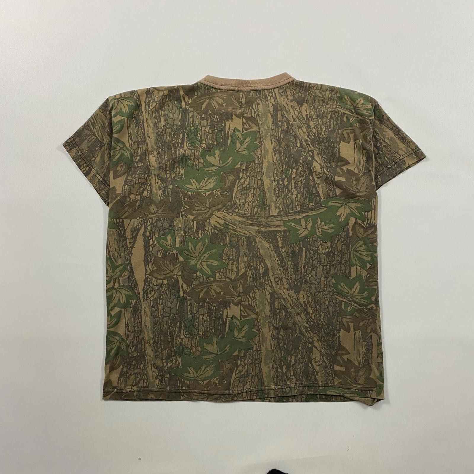 Vintage Vintage 90s Camo Tee Size US L / EU 52-54 / 3 - 2 Thumbnail
