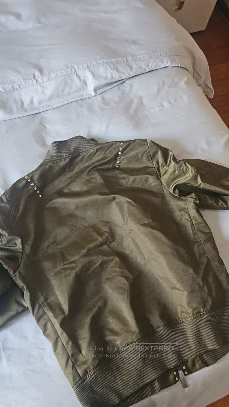 Valentino Valentino Willow Stud Bomber Jacket Size US S / EU 44-46 / 1 - 7 Thumbnail