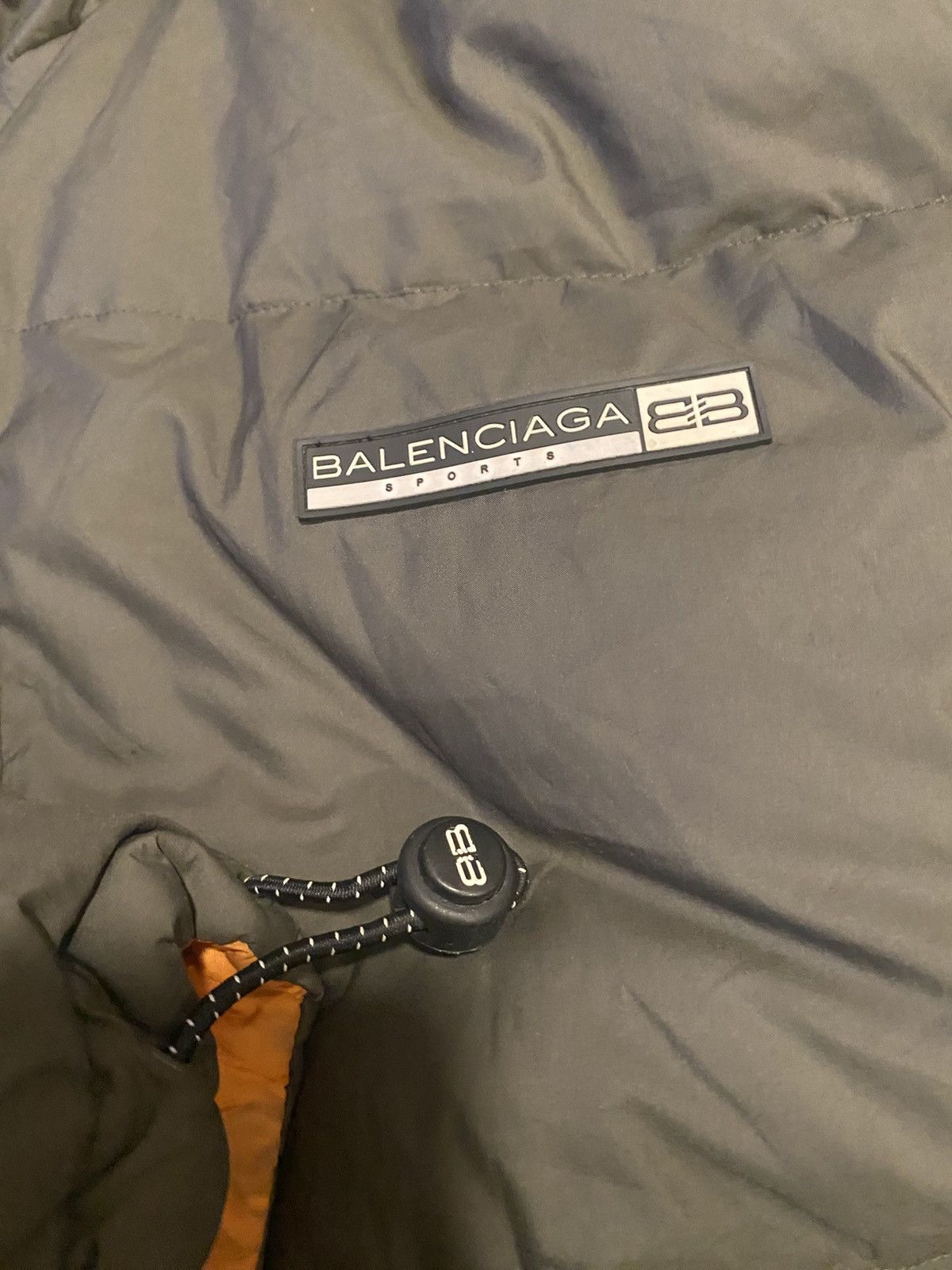 Balenciaga × Designer × Vintage VINTAGE 90s BALENCIAGA SPORTS REVERSIBLE PUFFER JACKET Size US XL / EU 56 / 4 - 2 Thumbnail
