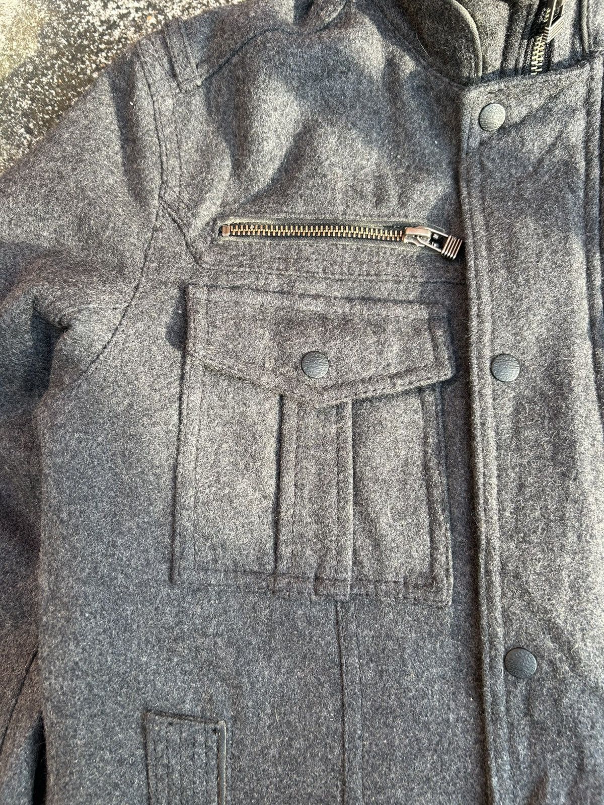HIDEAWAYS Japanese Hideaway Nicole Wool Utility Jacket Size US S / EU 44-46 / 1 - 5 Thumbnail