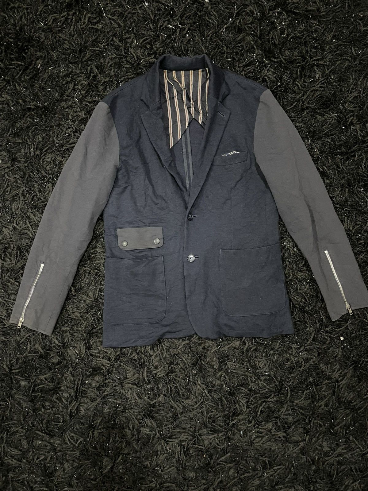 WHIZ LIMITED Whiz Limited Tokyo Japan chore jacket workwear fragment L Size US L / EU 52-54 / 3 - 1 Thumbnail