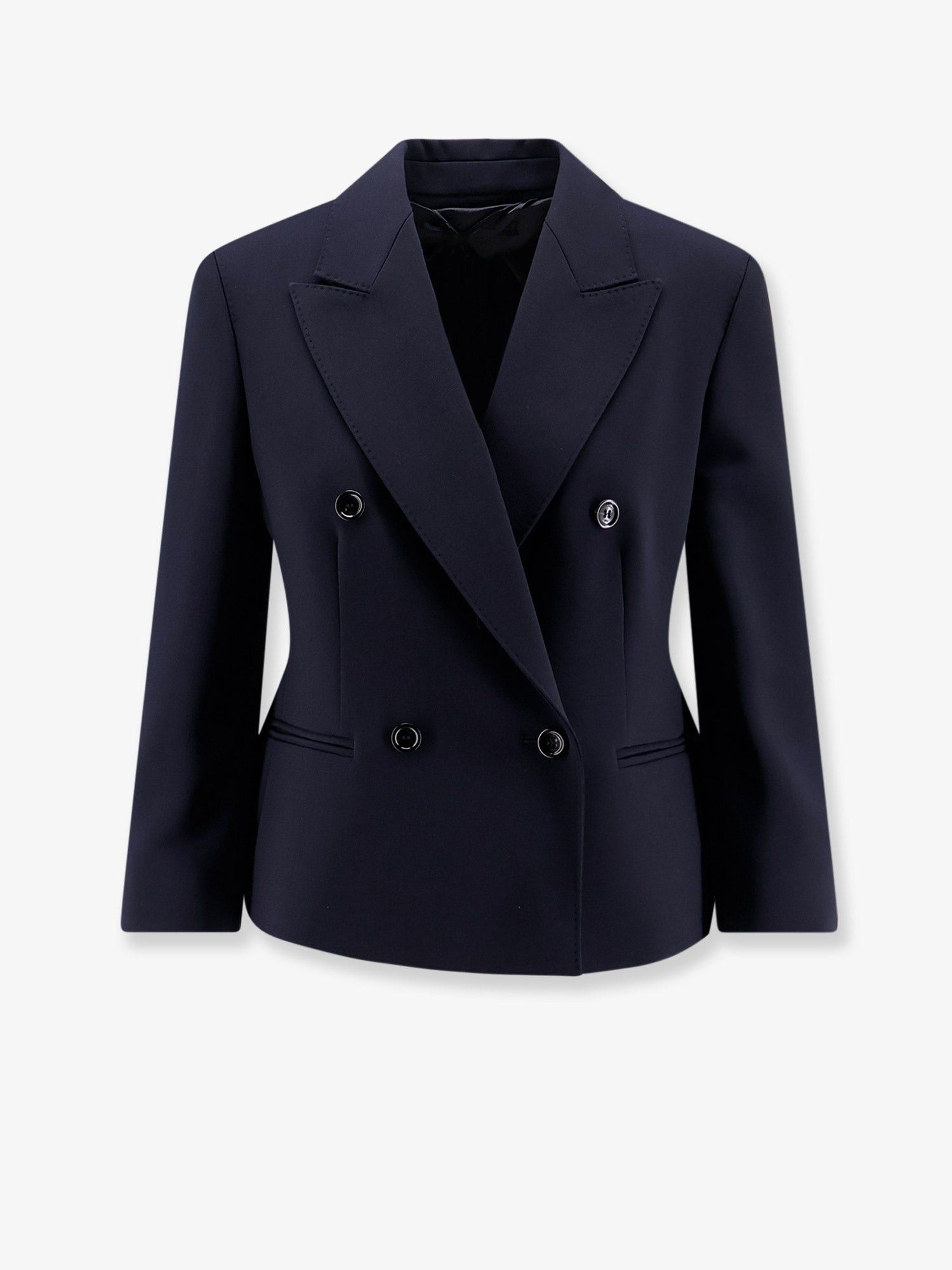 Max Mara Mxmdorico Stretch Virgin Wool Blazer Size M / US 6-8 / IT 42-44 - 1 Thumbnail