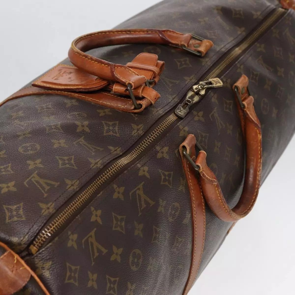 Louis Vuitton LOUIS VUITTON Monogram Keepall 60 Boston Bag Size ONE SIZE - 13 Thumbnail