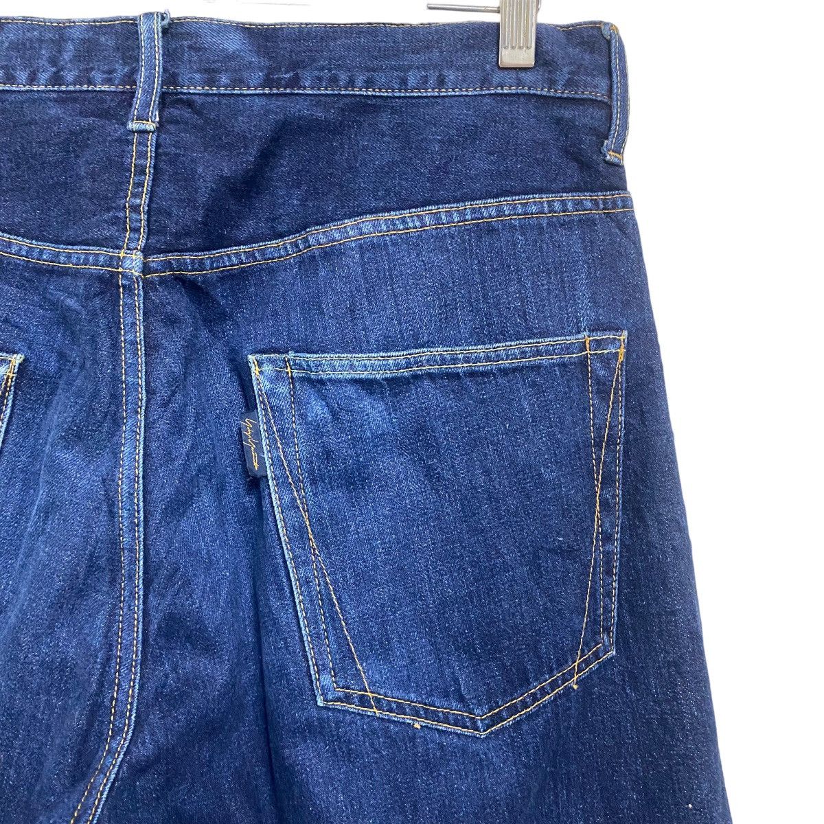 Yohji Yamamoto Vintage Yohji Yamamoto Pour Homme Asymmetrical Cropped Jeans Size US 32 / EU 48 - 12 Thumbnail