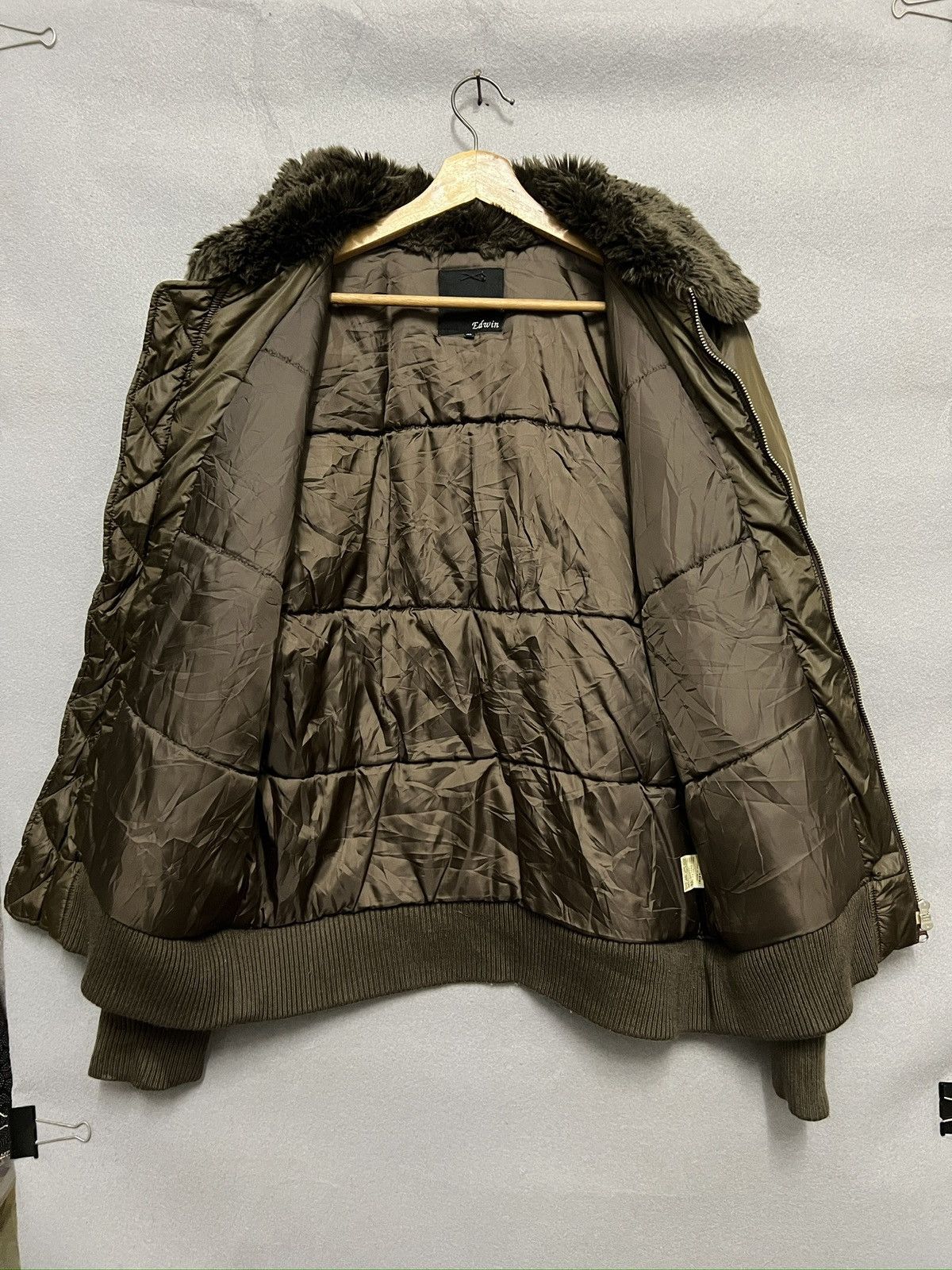 Edwin 436. Vintage Edwin Jacket Faux-fur Collar Size US XL / EU 56 / 4 - 6 Thumbnail