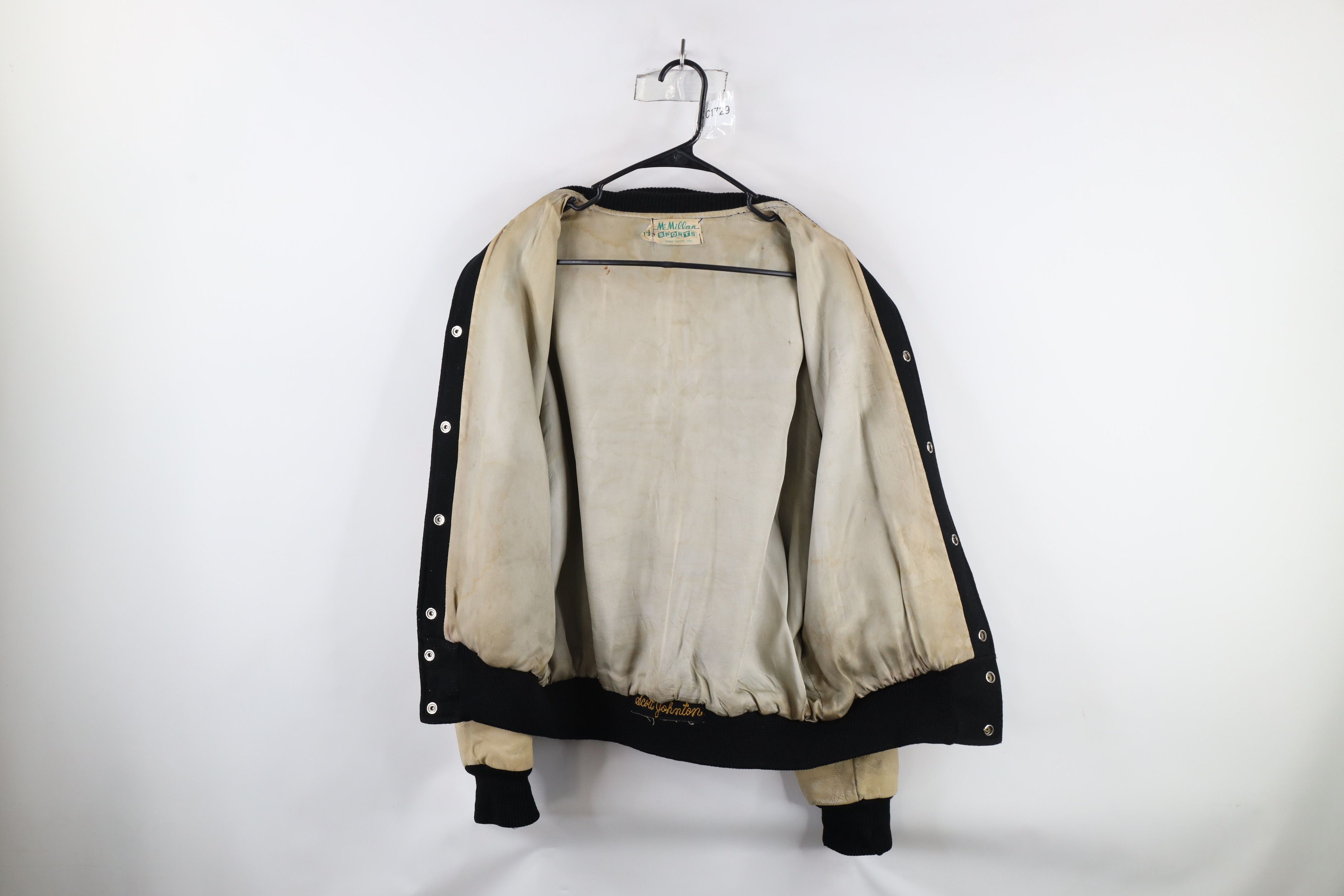 Vintage Vintage 60s 70s Streetwear Leather Varsity Letterman Jacket Size US XL / EU 56 / 4 - 11 Thumbnail