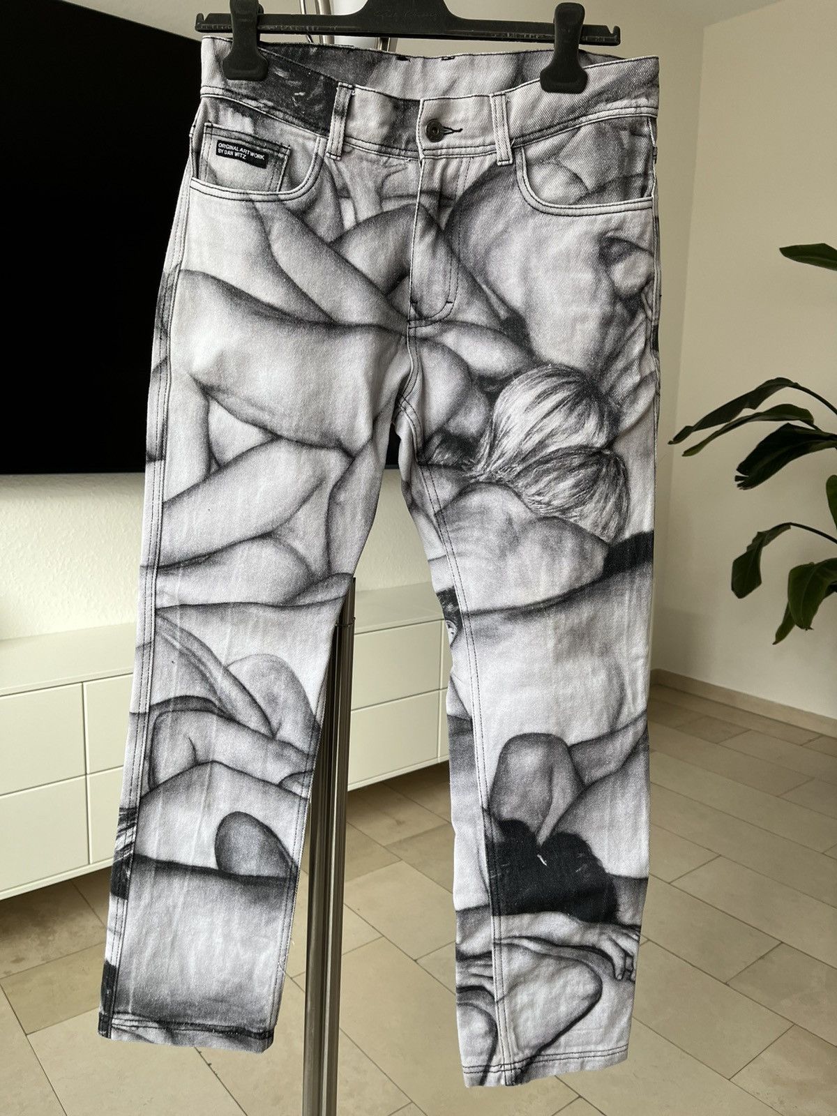Pleasures Dan Witz x Pleasures Orgy Trousers Size US 30 / EU 46 - 1 Thumbnail