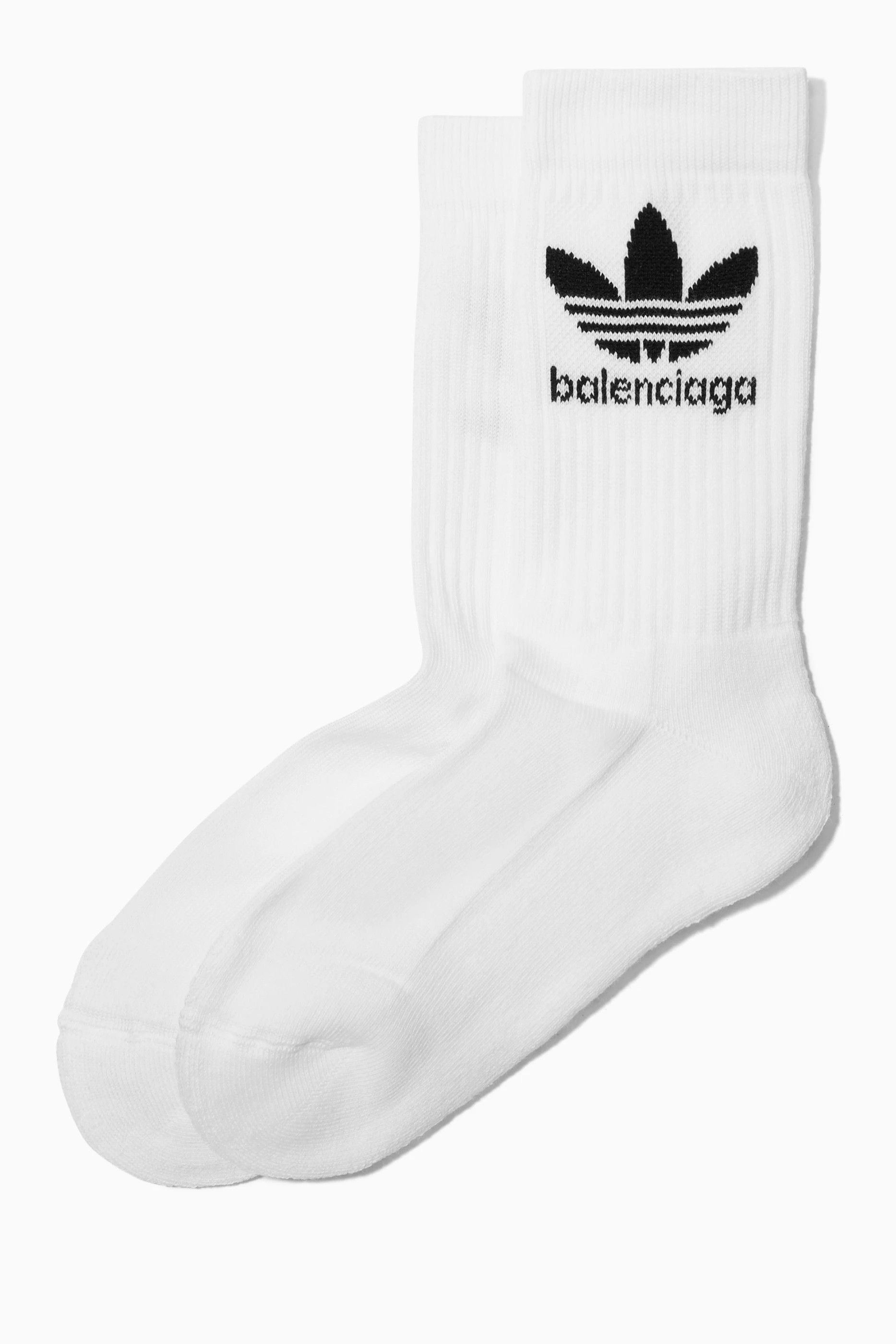 Adidas × Balenciaga o1mt1gz0724 Size: XL / Socks in White Size ONE SIZE - 2 Thumbnail
