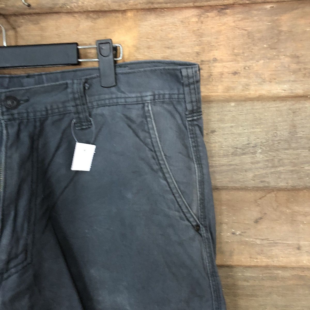 Japanese Brand DL Even River Dark Blue Cargo Multipocket Pants #S2780 Size US 35 - 5 Thumbnail