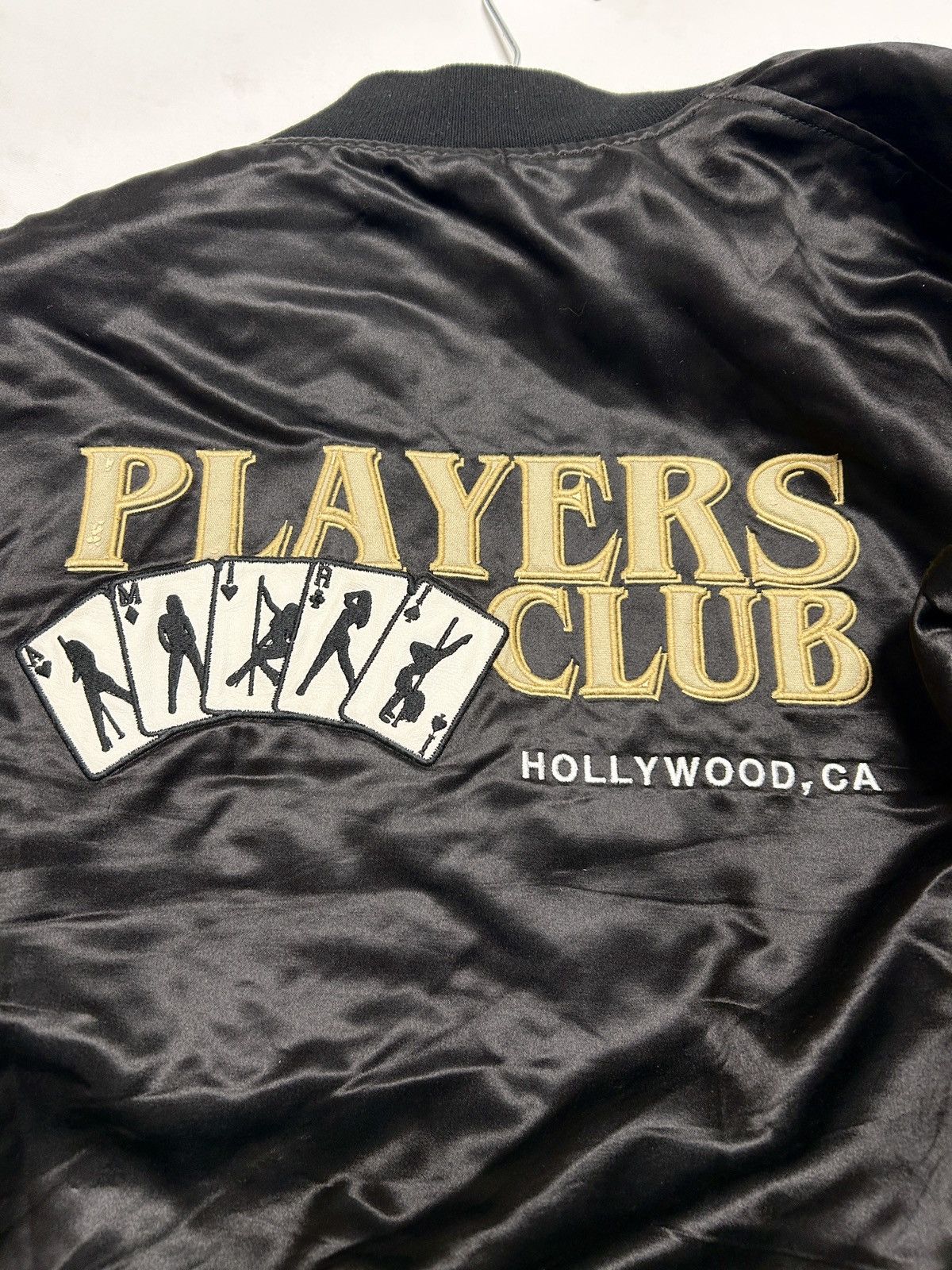 Amiri 2017 Players Club Satin Bomber Size US M / EU 48-50 / 2 - 3 Thumbnail
