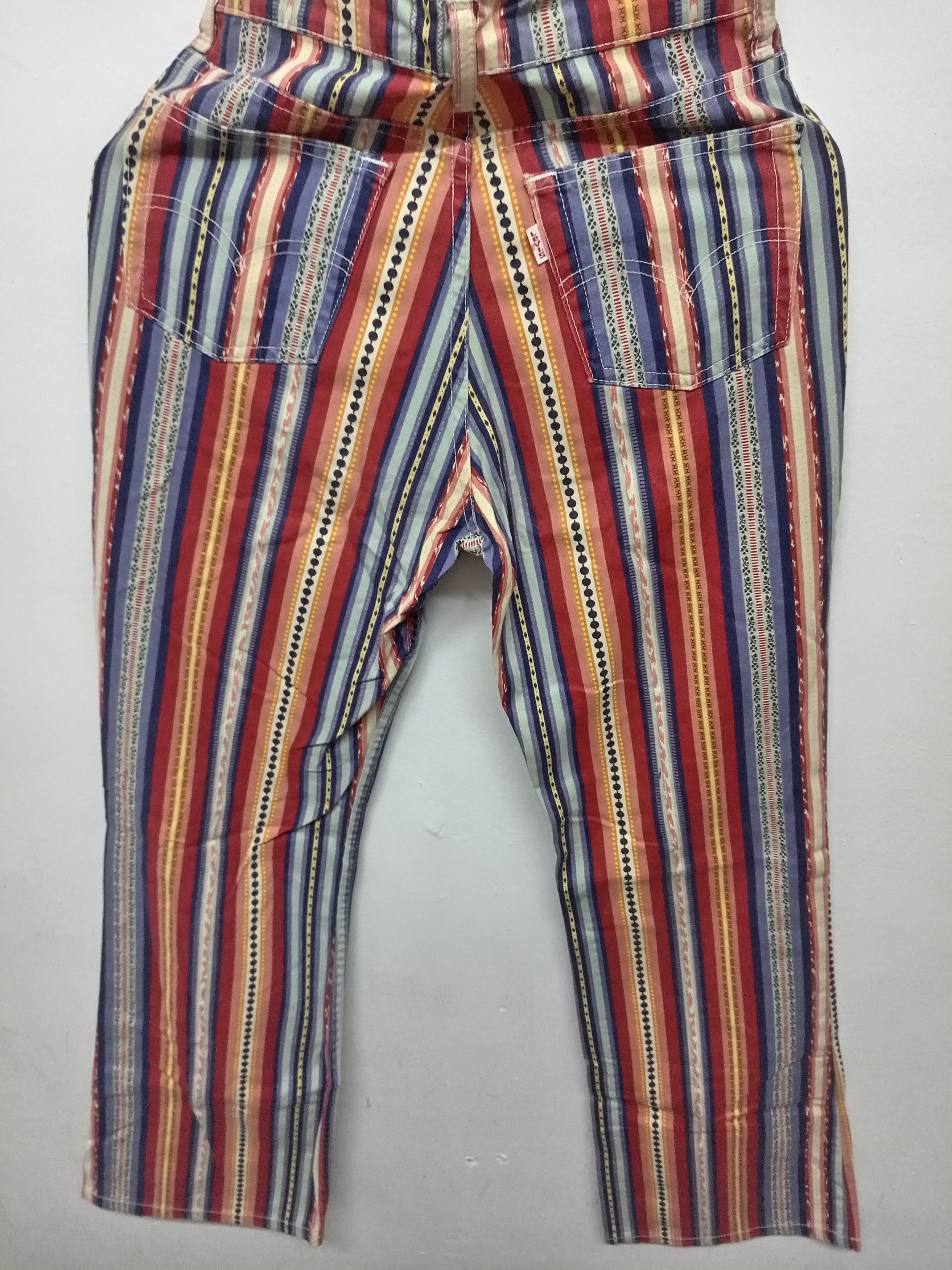 Levi's Vintage levis patterned pants rare Size US 26 / EU 42 - 1 Thumbnail