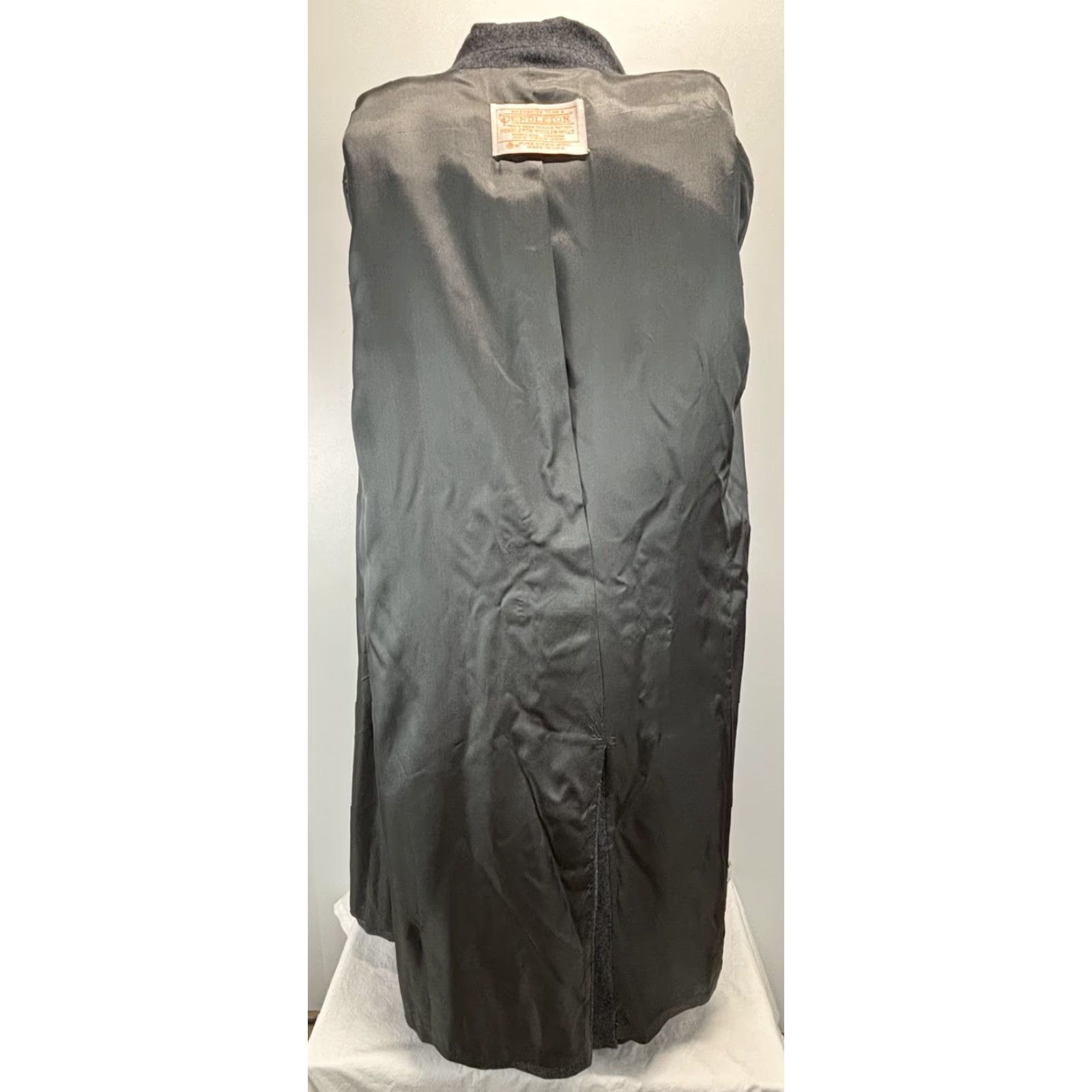 Pendleton Vtg Pendleton Coat Women’s Sz 16 Grey 100% Virgin Wool Trench Double Breasted Size XXL / US 16-18 / IT 52-54 - 7 Thumbnail
