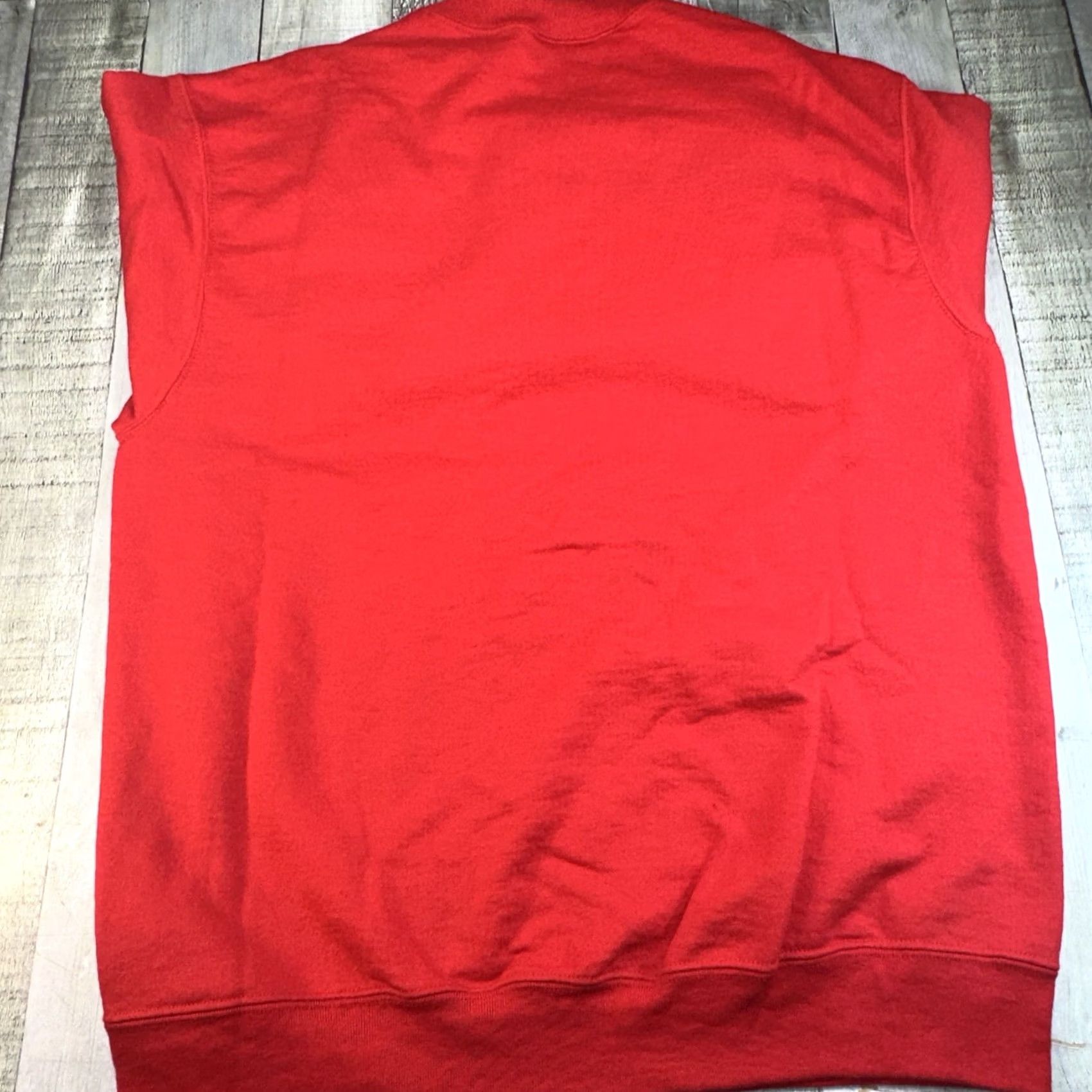 Fruit Of The Loom VINTAGE Fruit of the Loom Men’s Sweatshirt 90s Red Crewneck M Medium Pullover Boys Womens Size US M / EU 48-50 / 2 - 6 Thumbnail