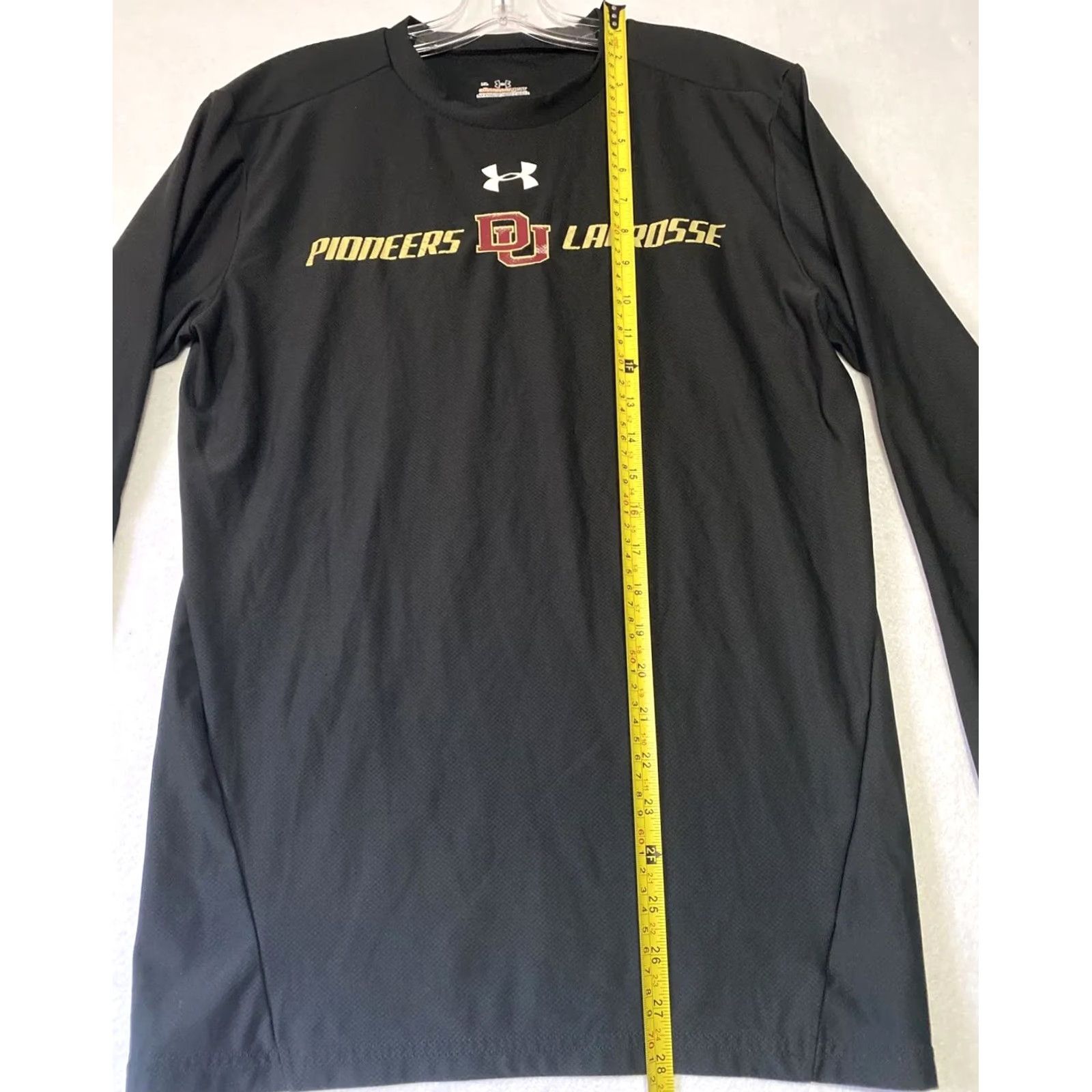 Under Armour Under Armour Shirt Men's XL Black Stretch Long Sleeve Logo Graphic Print Regular Fit Lightweight T-Shirt 27-11 Muscle Athletic Mexico Size US XL / EU 56 / 4 - 5 Thumbnail