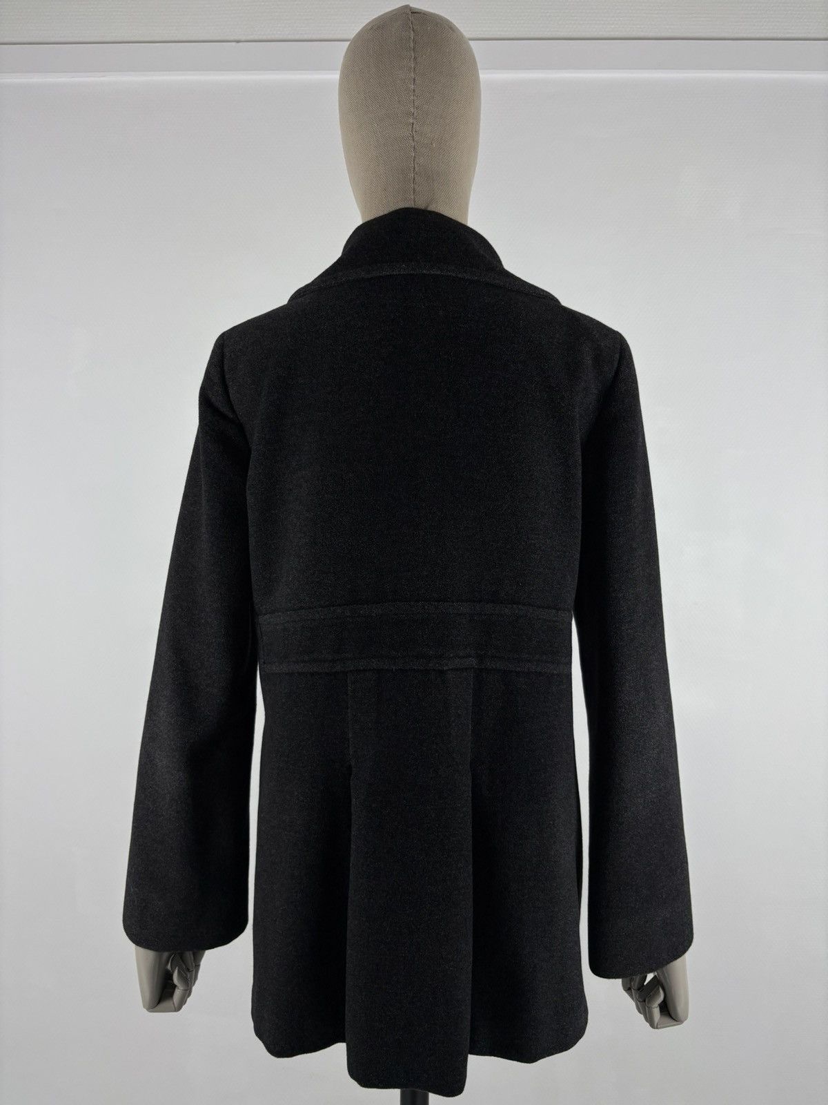 Max Mara Rare Max&Co Classics Wool Rabbit Silk Italy Oversize Beaver Winter Coat Jacket Trench Size M / US 6-8 / IT 42-44 - 4 Thumbnail
