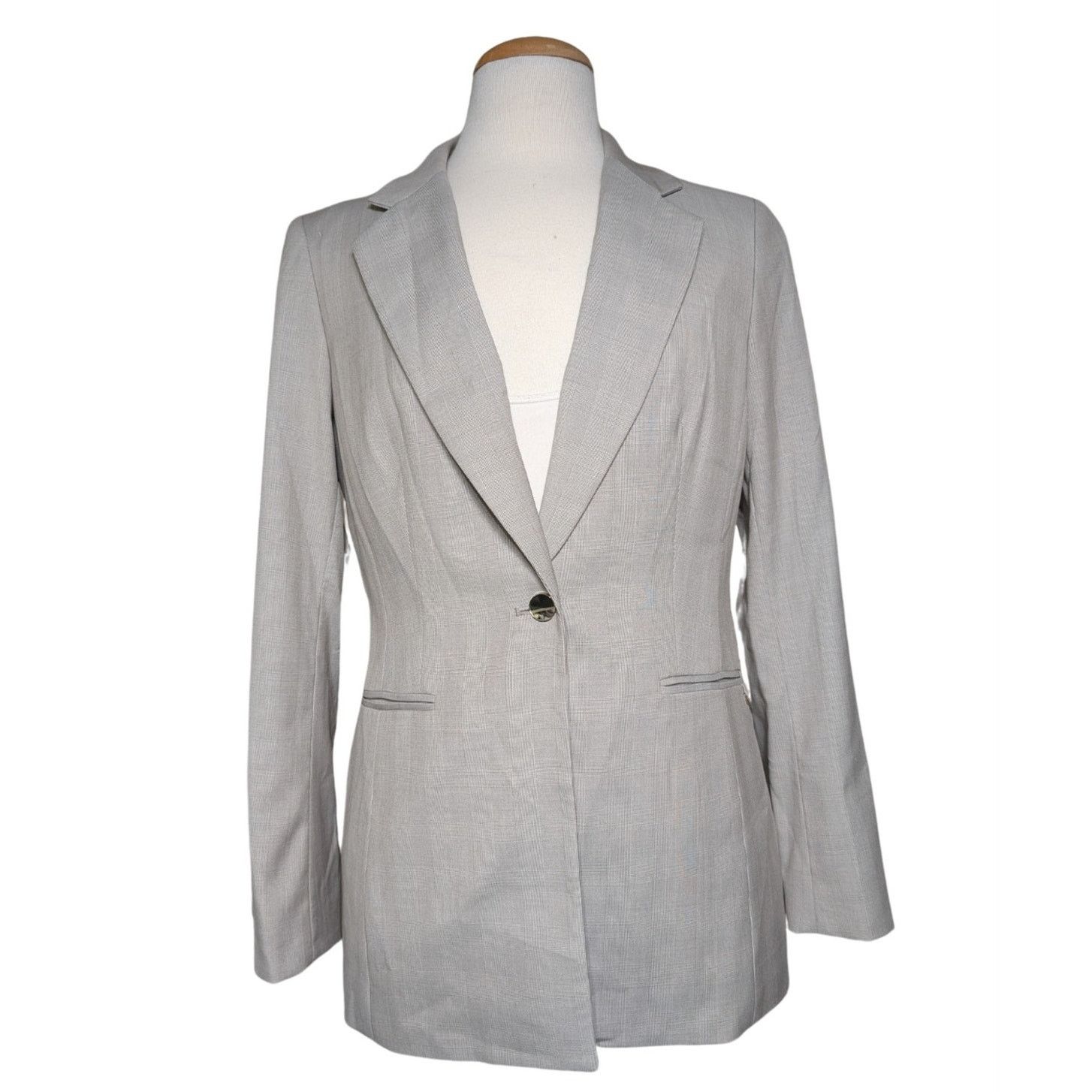 Calvin Klein Calvin Klein Jeans Women’s Oversized Drop-Shoulder Blazer 10 Size L / US 10 / IT 46 - 1 Thumbnail