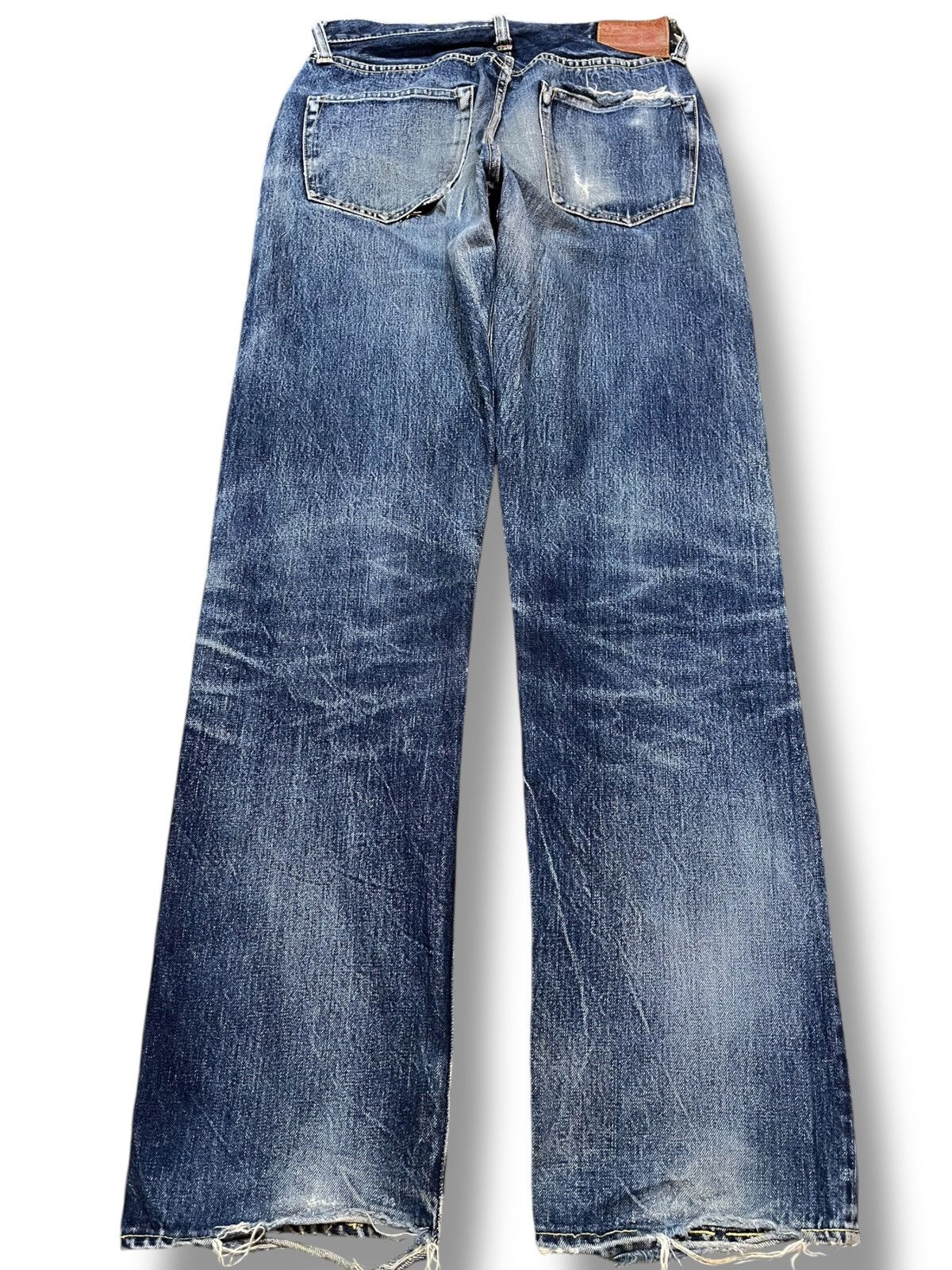Sugar Cane Vintage Sugar Cane 1947 Selvedge Distressed Denim Size US 29 - 6 Thumbnail