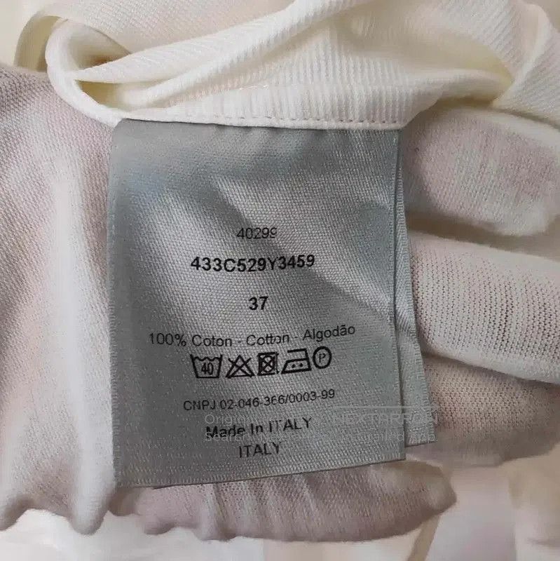 Dior Dior White Cotton Long Sleeve Men's Shirt . Size US S / EU 44-46 / 1 - 5 Thumbnail