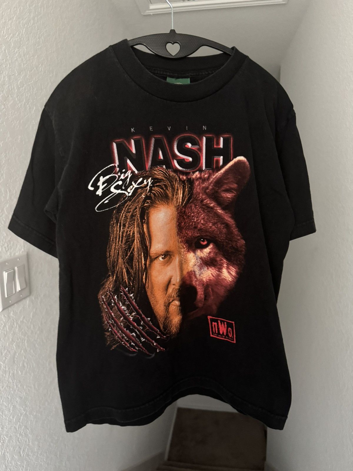 WCW/nWo 1998 outsiders big sexy kevin nash wolf pack 90s t wrestling Size US M / EU 48-50 / 2 - 14 Thumbnail