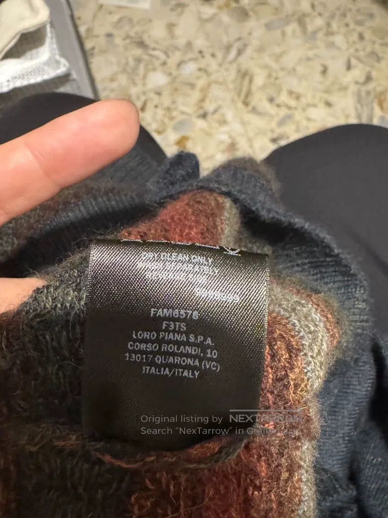 Loro Piana Loro Piana Cashmere and alpaca wool blend high-neck sweate Size XS / US 0-2 / IT 36-38 - 6 Thumbnail