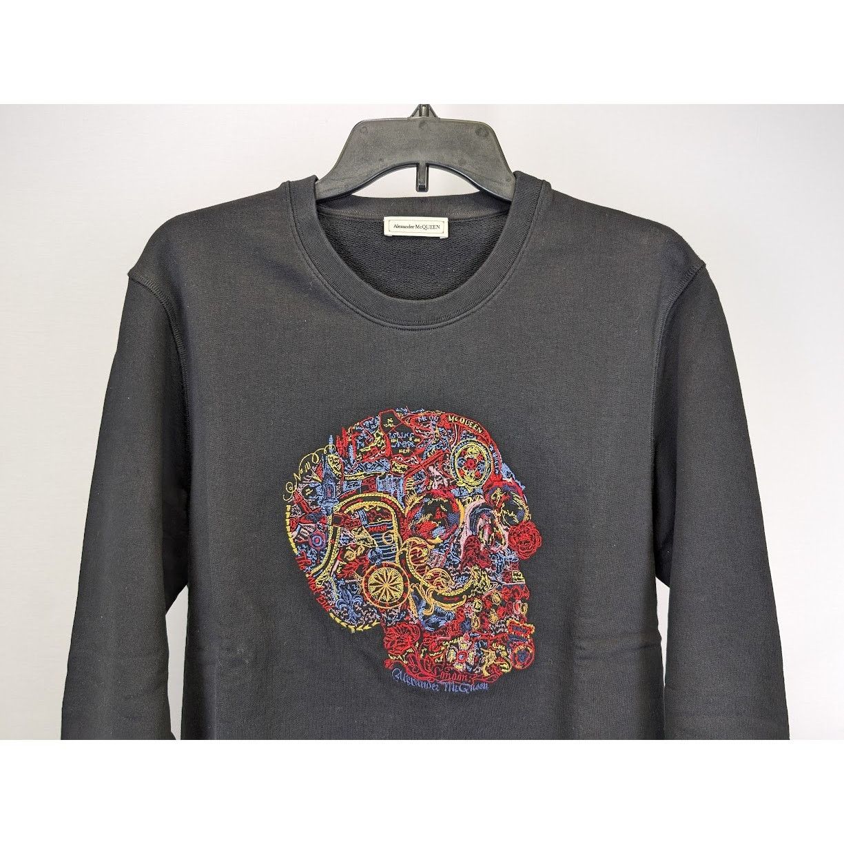 Alexander McQueen o1rshd1 Sweatshirt in Black Size US M / EU 48-50 / 2 - 8 Thumbnail