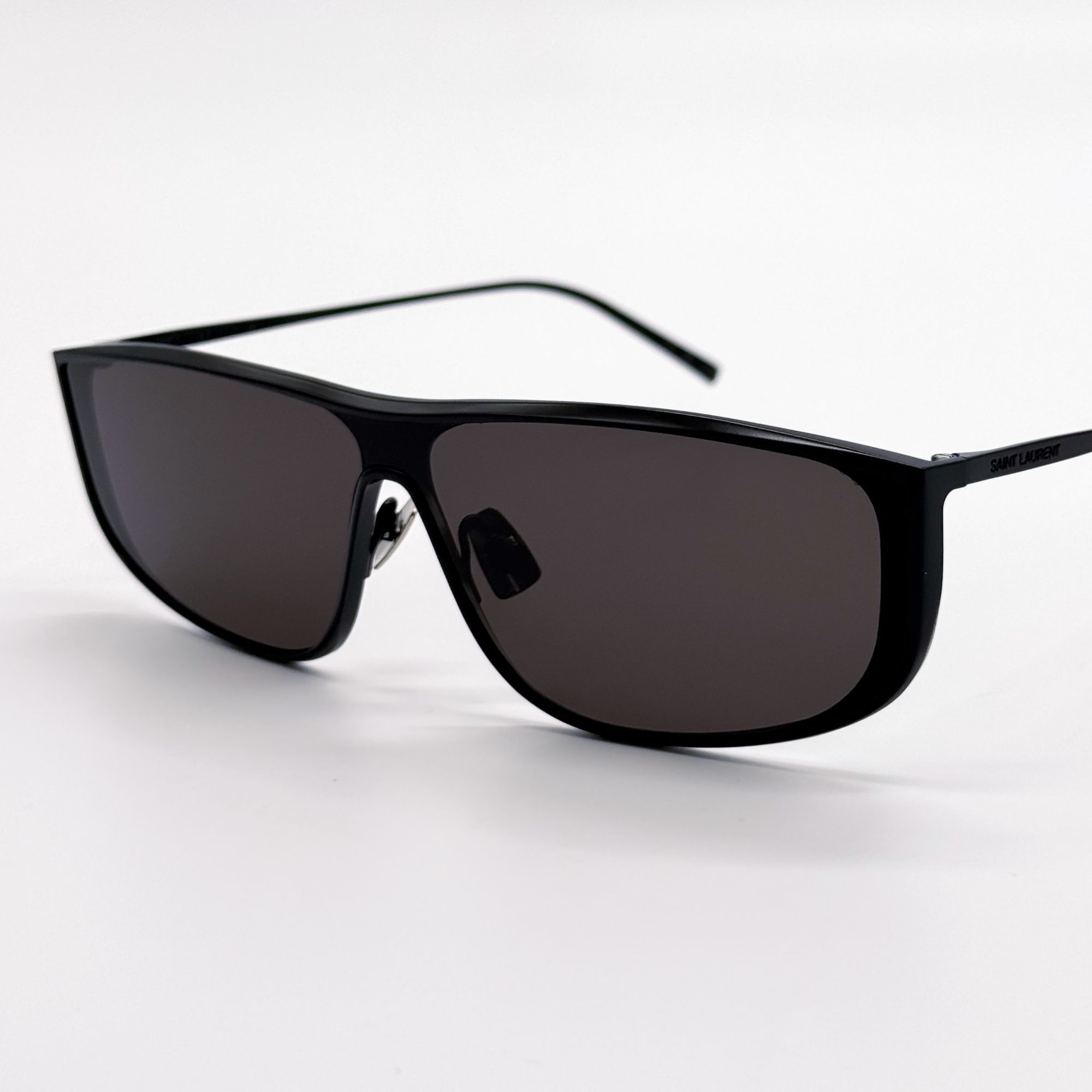 Saint Laurent Paris NEW SAINT LAURENT SL605 LUNA 002 BLACK SUNGLASSES SL 605 Size ONE SIZE - 7 Thumbnail