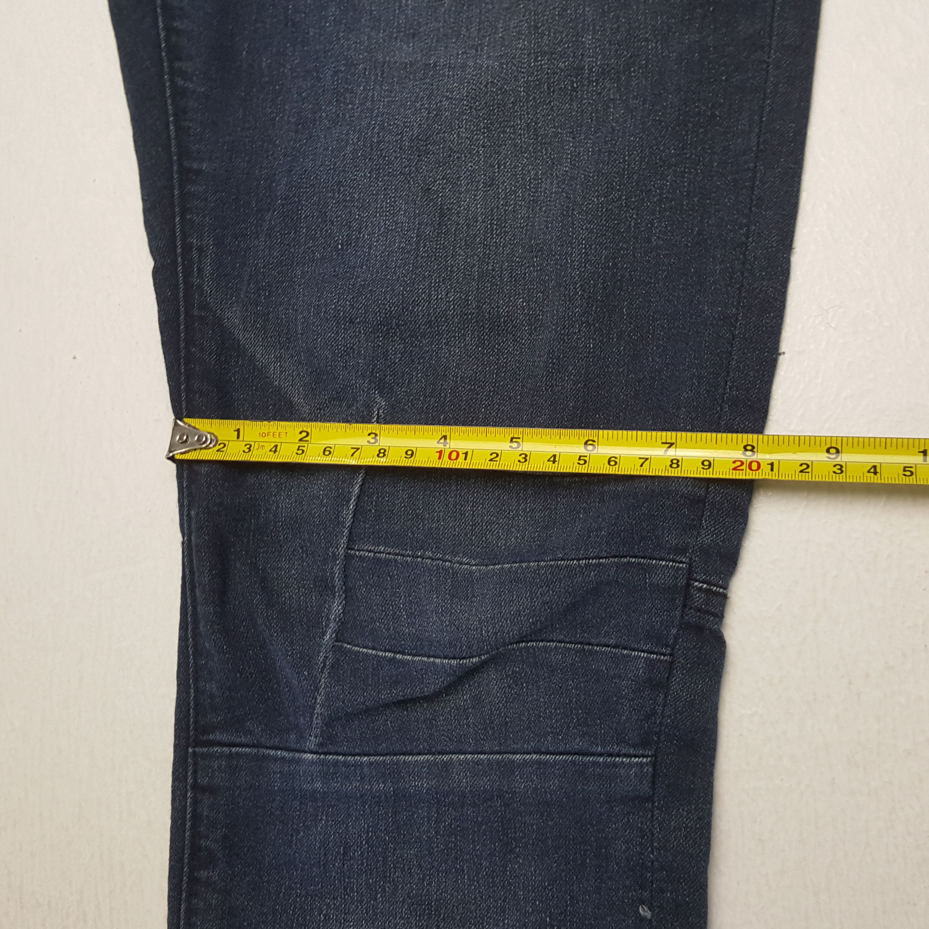 Ed Hardy × Vintage ED HARDY Streetwear Fashion Style Custom Art Jeans Size 30" / US 8 / IT 44 - 10 Thumbnail