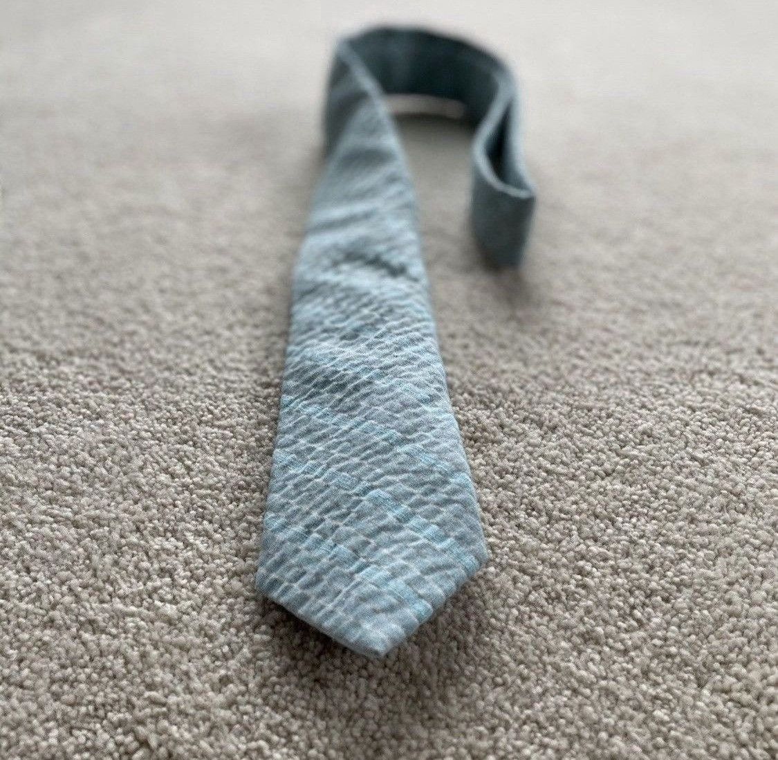 Brooklyn Tailors Seersucker Summer Tie Size ONE SIZE - 2 Thumbnail