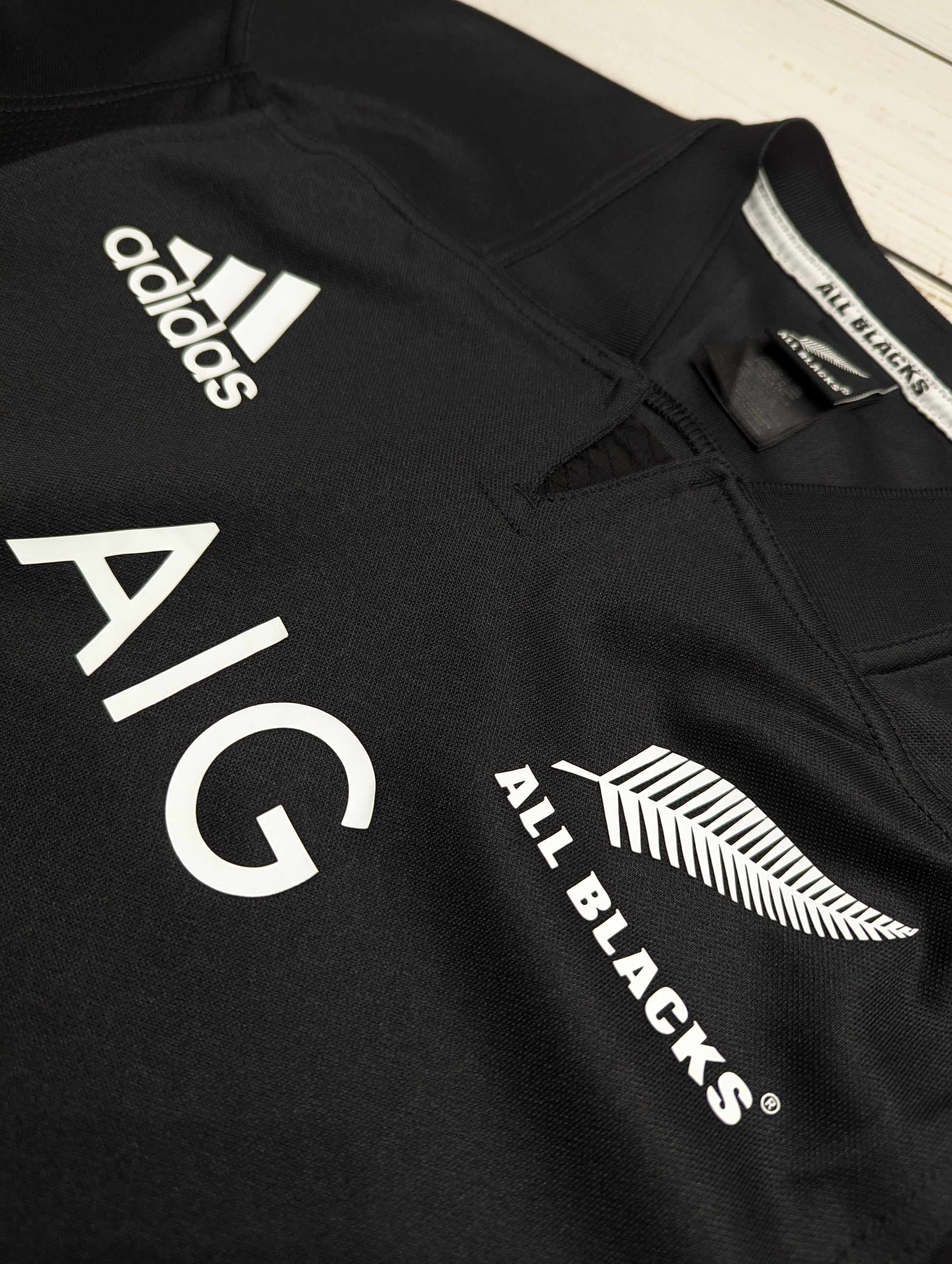 Adidas Adidas All Blacks Rugby Jersey black Size US L / EU 52-54 / 3 - 8 Thumbnail