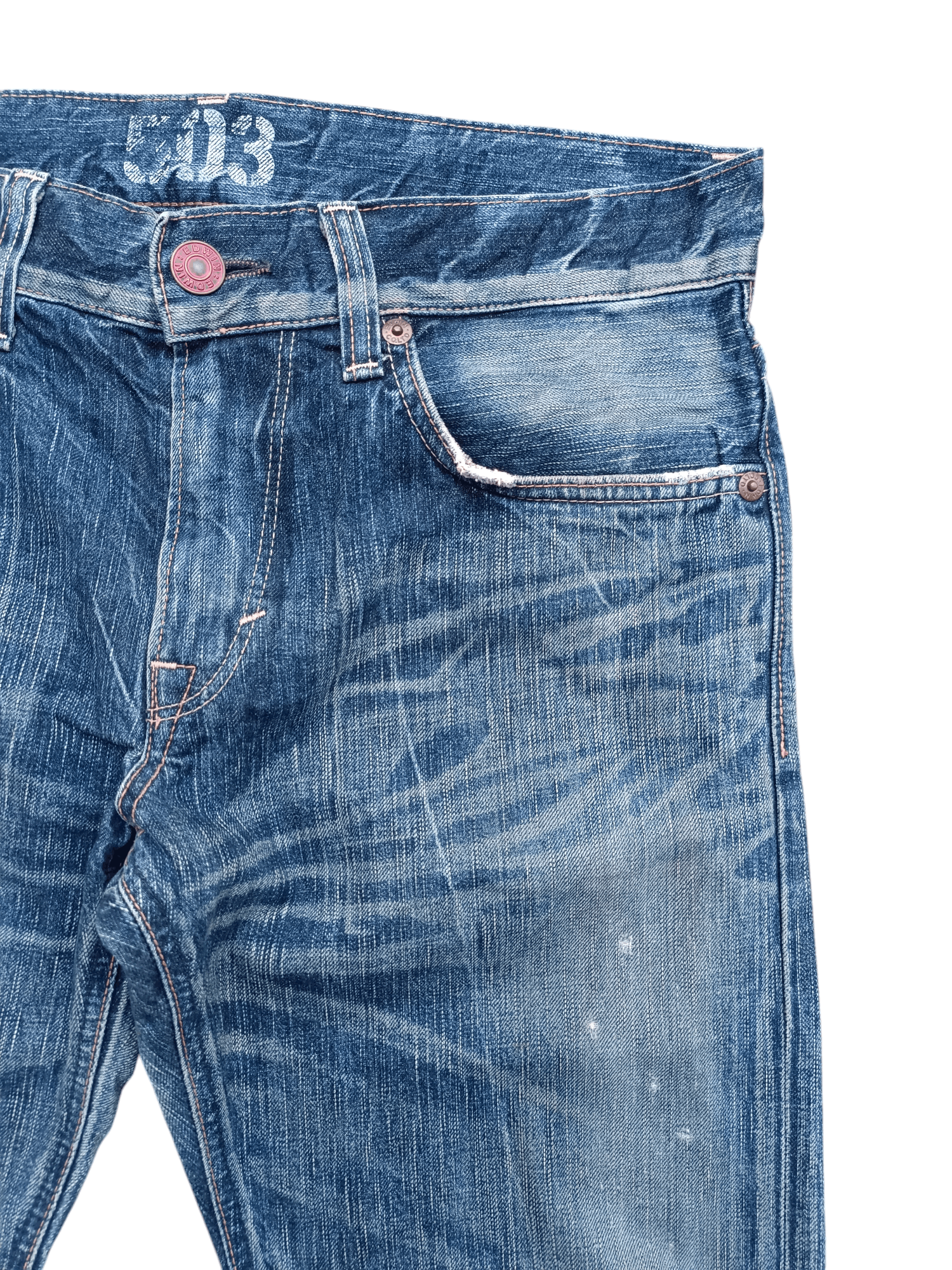 Edwin Flare Vintage Edwin 503 Edwin Blue Trip Size US 34 / EU 50 - 9 Thumbnail