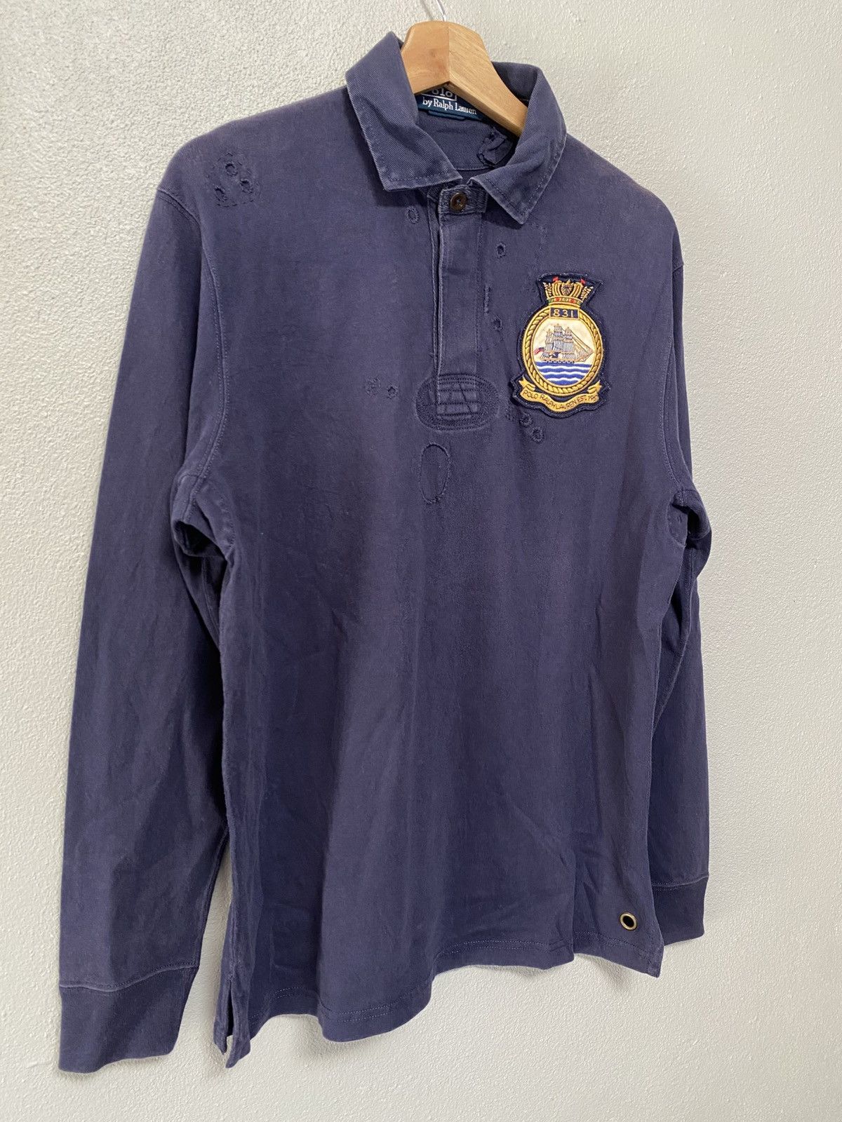 Polo Ralph Lauren Polo Ralph Lauren distressed patches Size US L / EU 52-54 / 3 - 4 Thumbnail